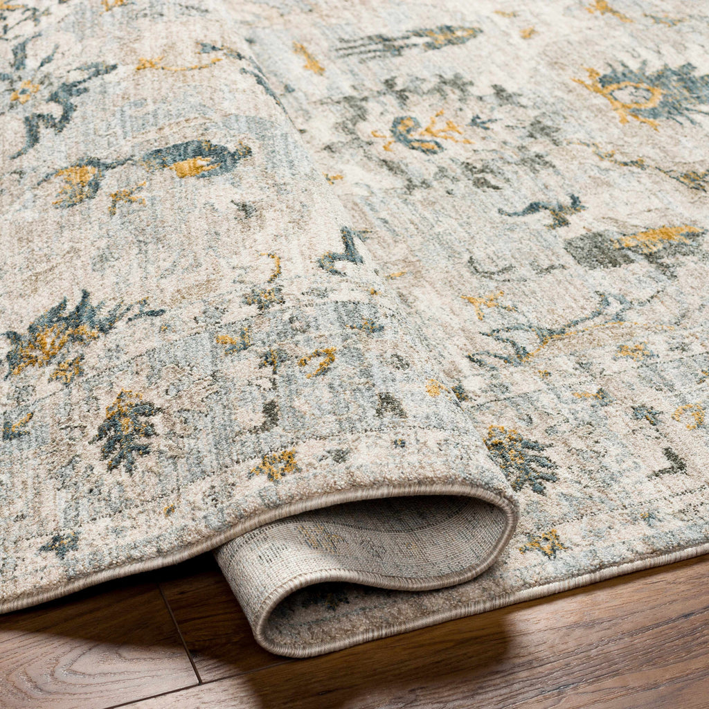 Emile Textured Rug with Fringes
