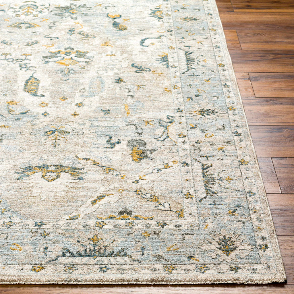 Emile Textured Rug with Fringes