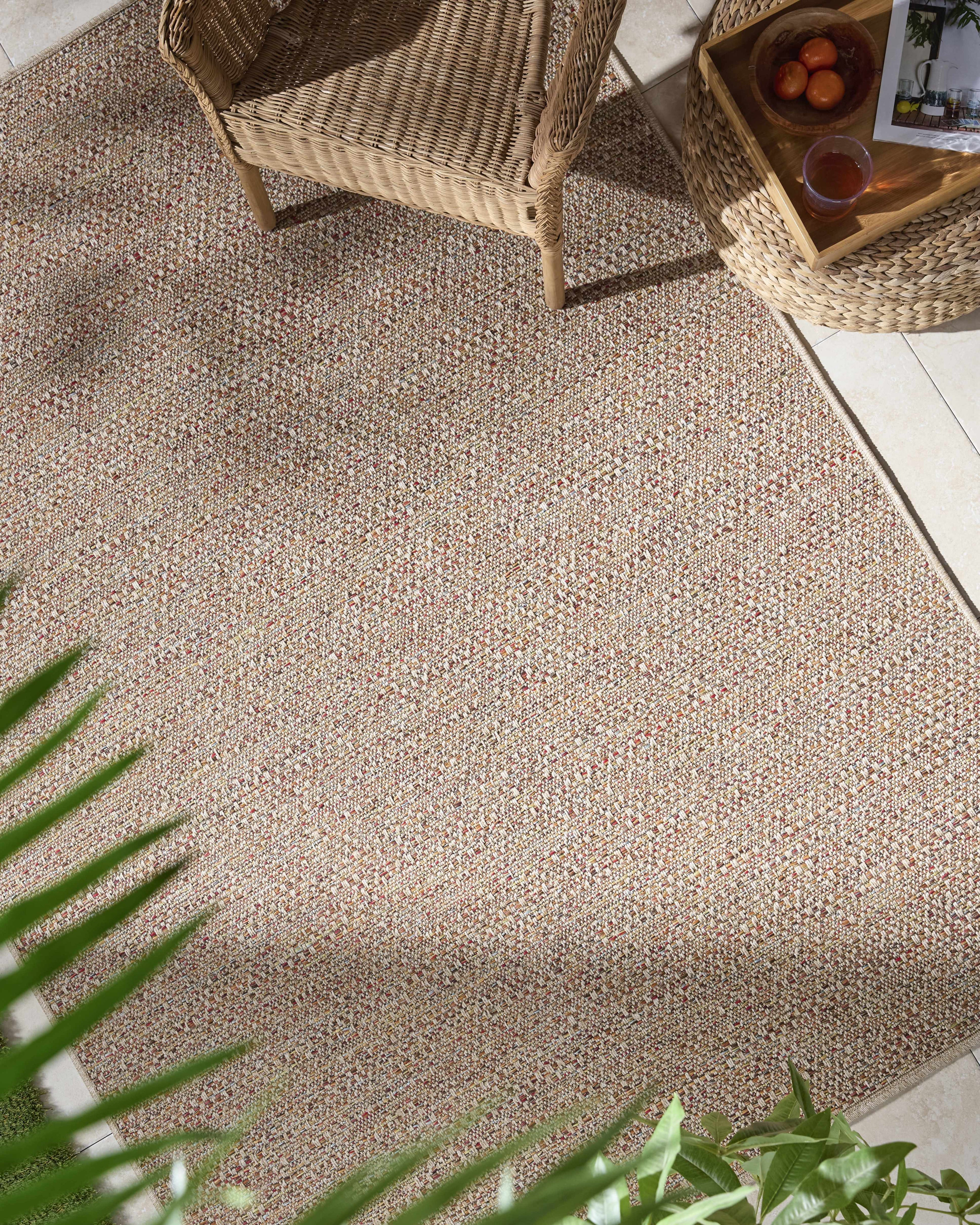Thanh Beige Outdoor Area Rug
