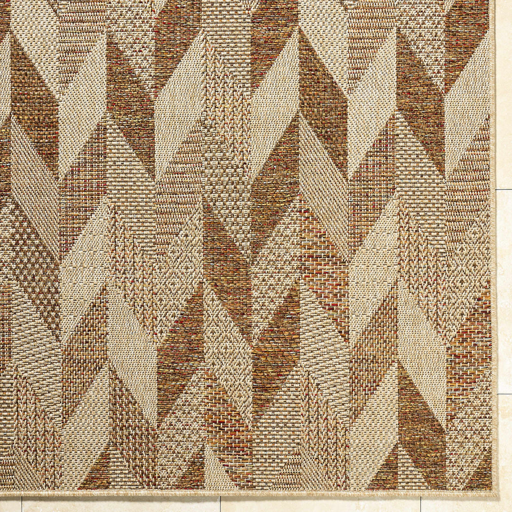 Andrea Burnt Sienna Outdoor Area Rug