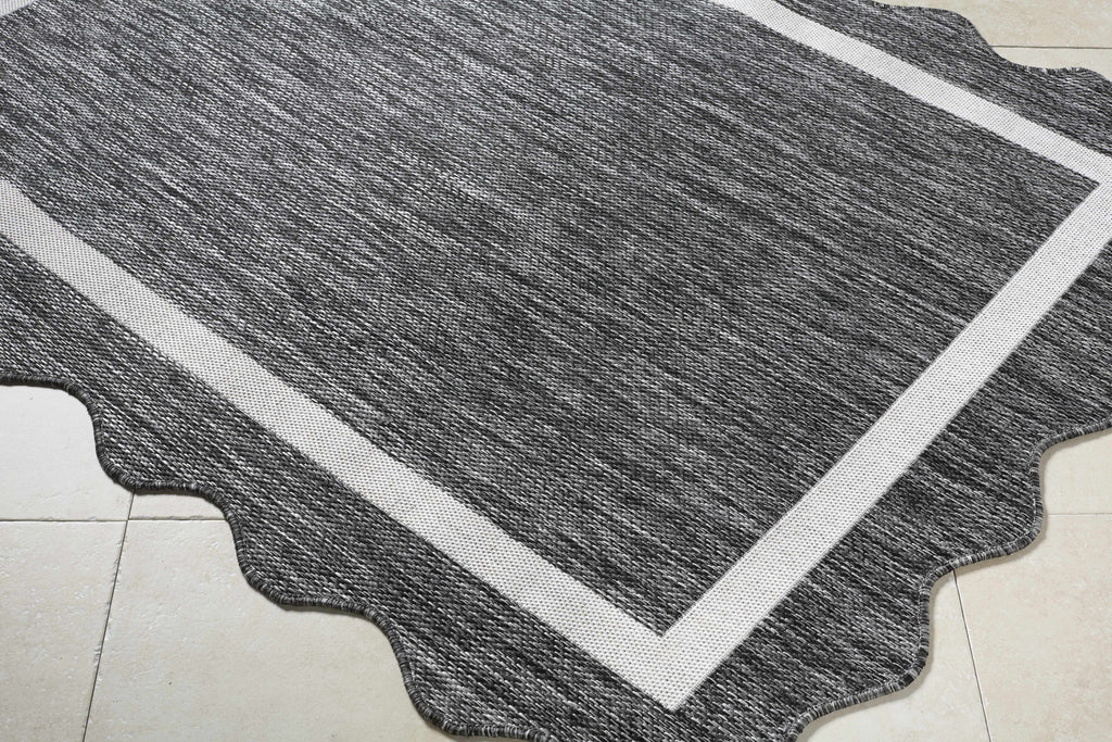 Varro Black Outdoor Area Rug