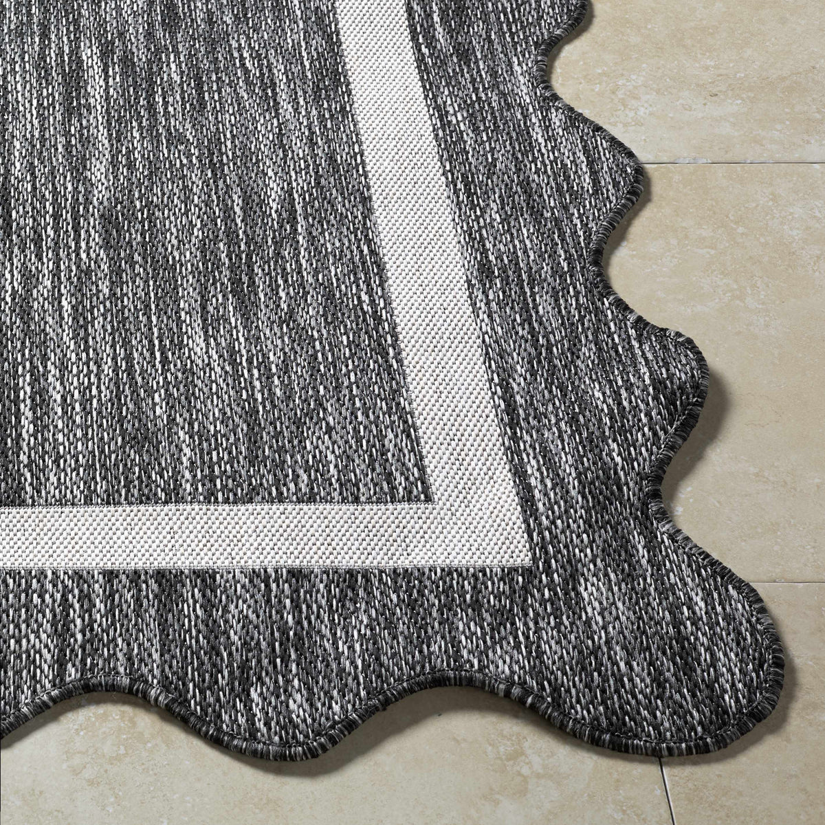 Varro Black Outdoor Area Rug
