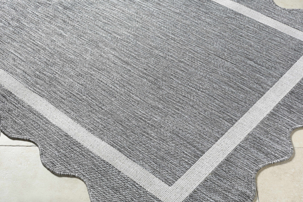Varro Charcoal Outdoor Area Rug