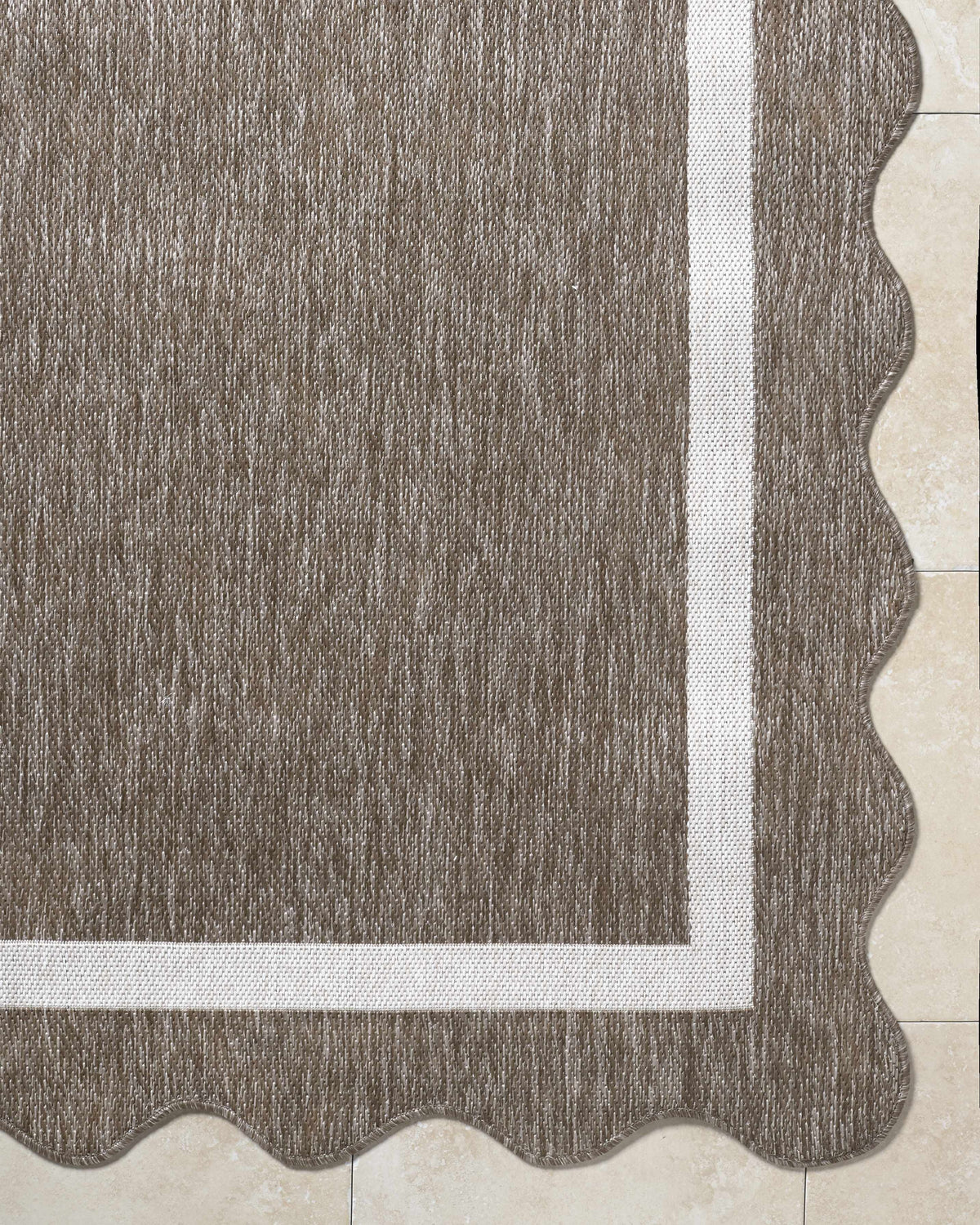 Varro Dark Brown Outdoor Area Rug