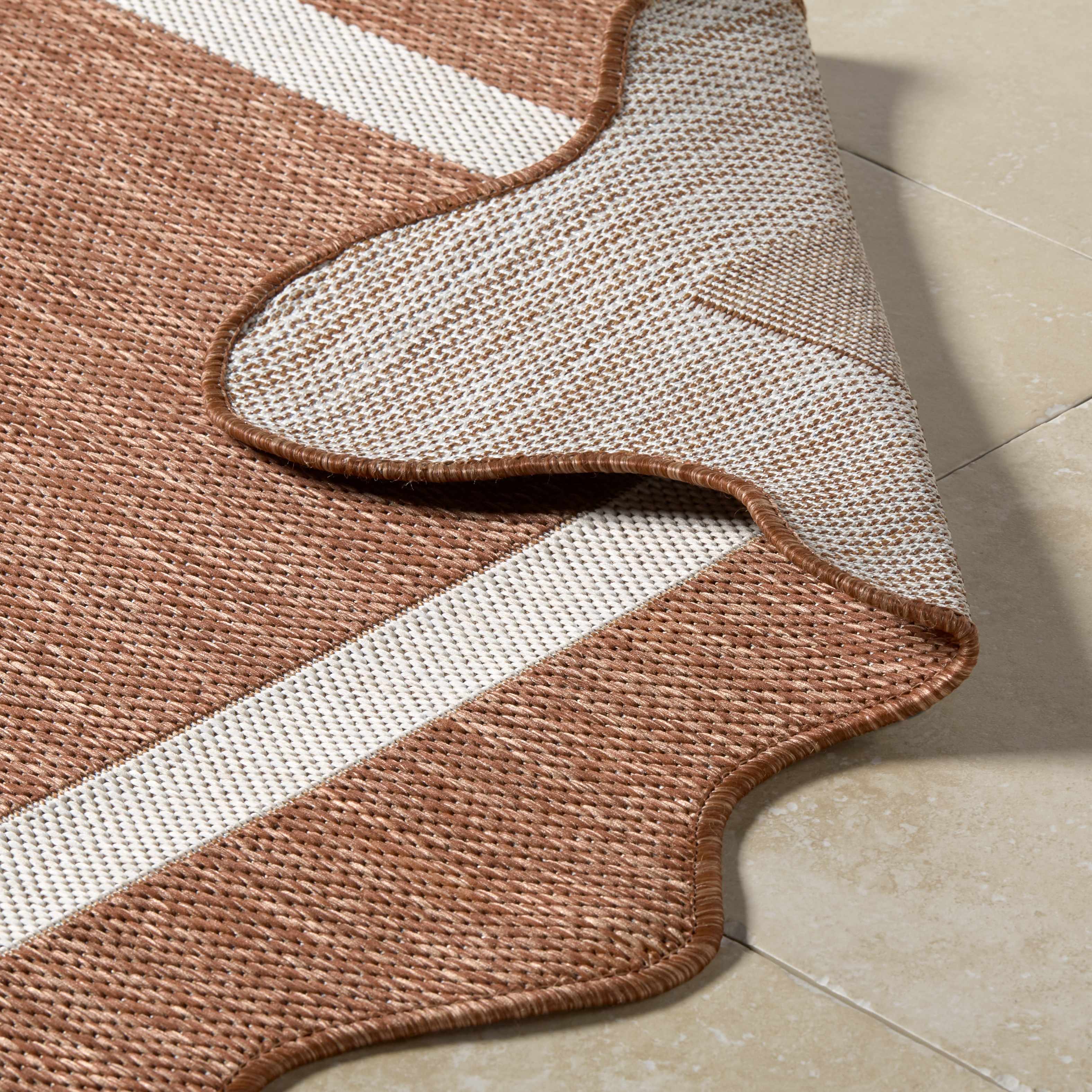 Varro Cream Outdoor Area Rug
