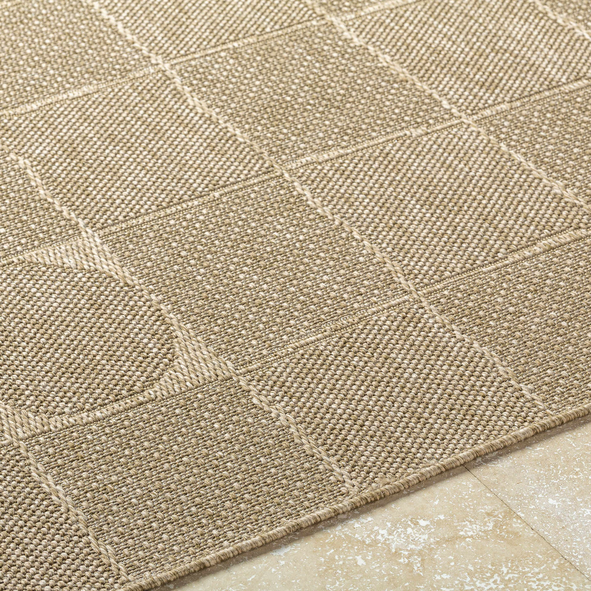 Veras Beige Outdoor Area Rug