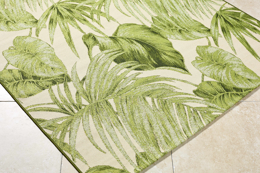 Amirah Green Outdoor Area Rug