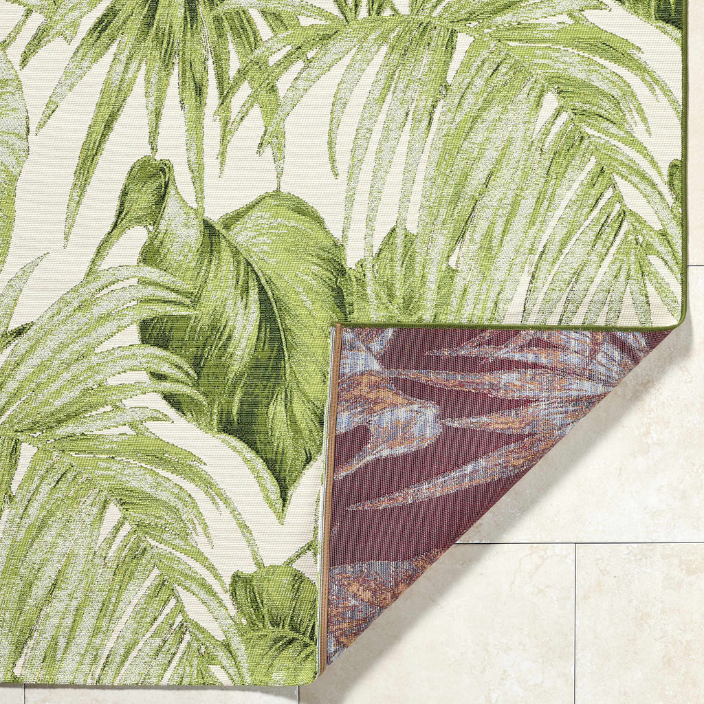 Amirah Green Outdoor Area Rug