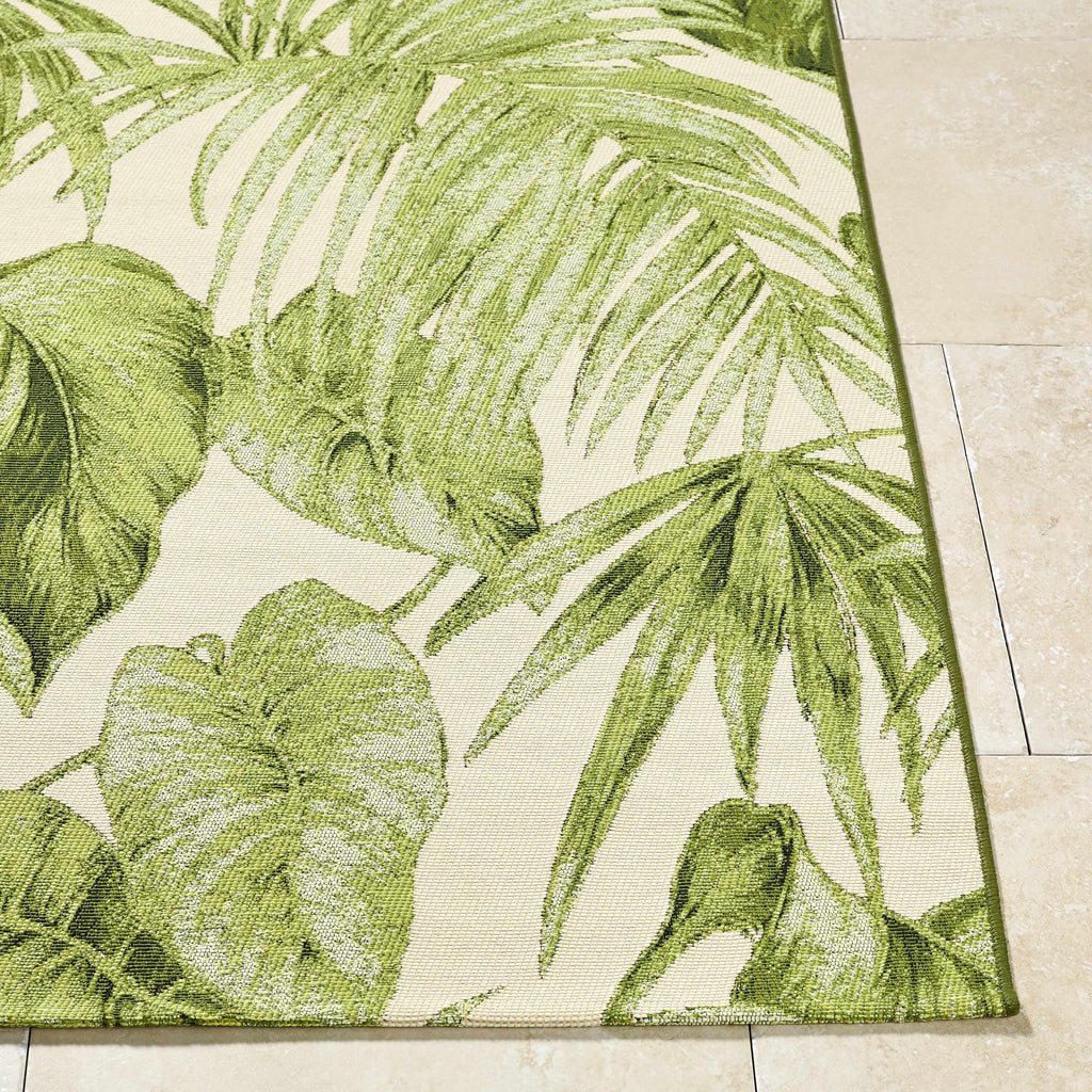 Amirah Green Outdoor Area Rug