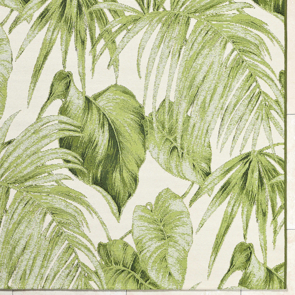 Amirah Green Outdoor Area Rug
