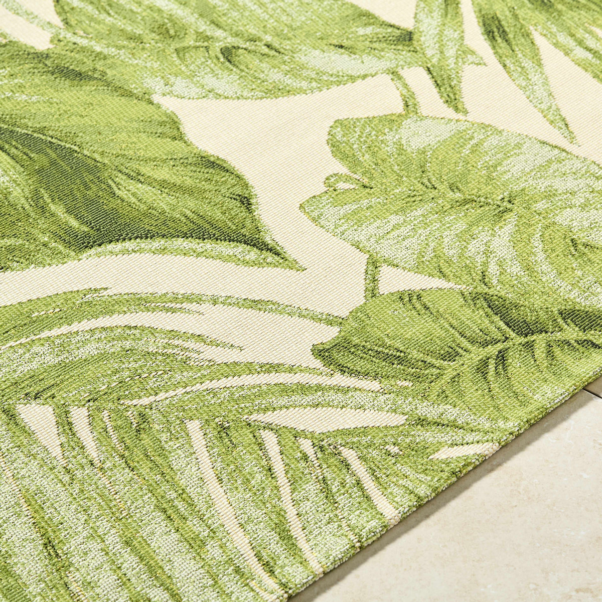 Amirah Green Outdoor Area Rug