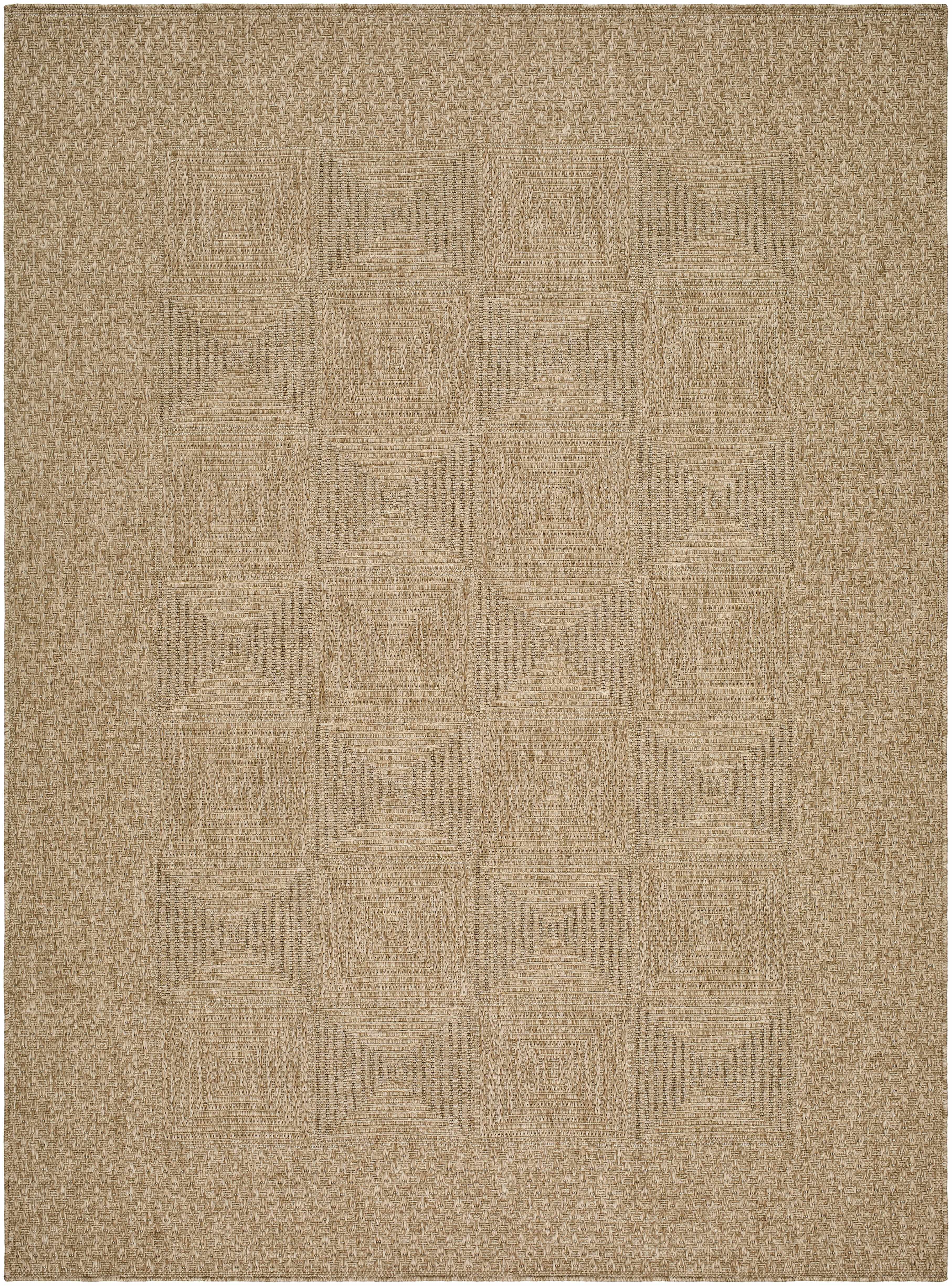 Anabia Brown Outdoor Area Rug