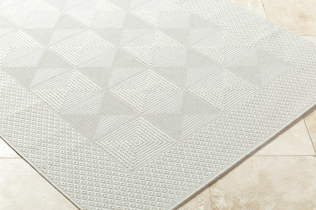 Anabia White Outdoor Area Rug