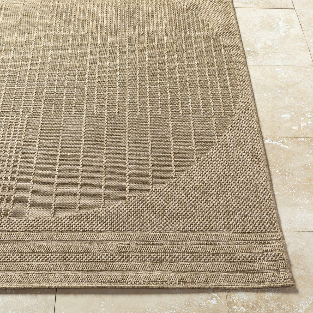 Yuley Brown Outdoor Area Rug