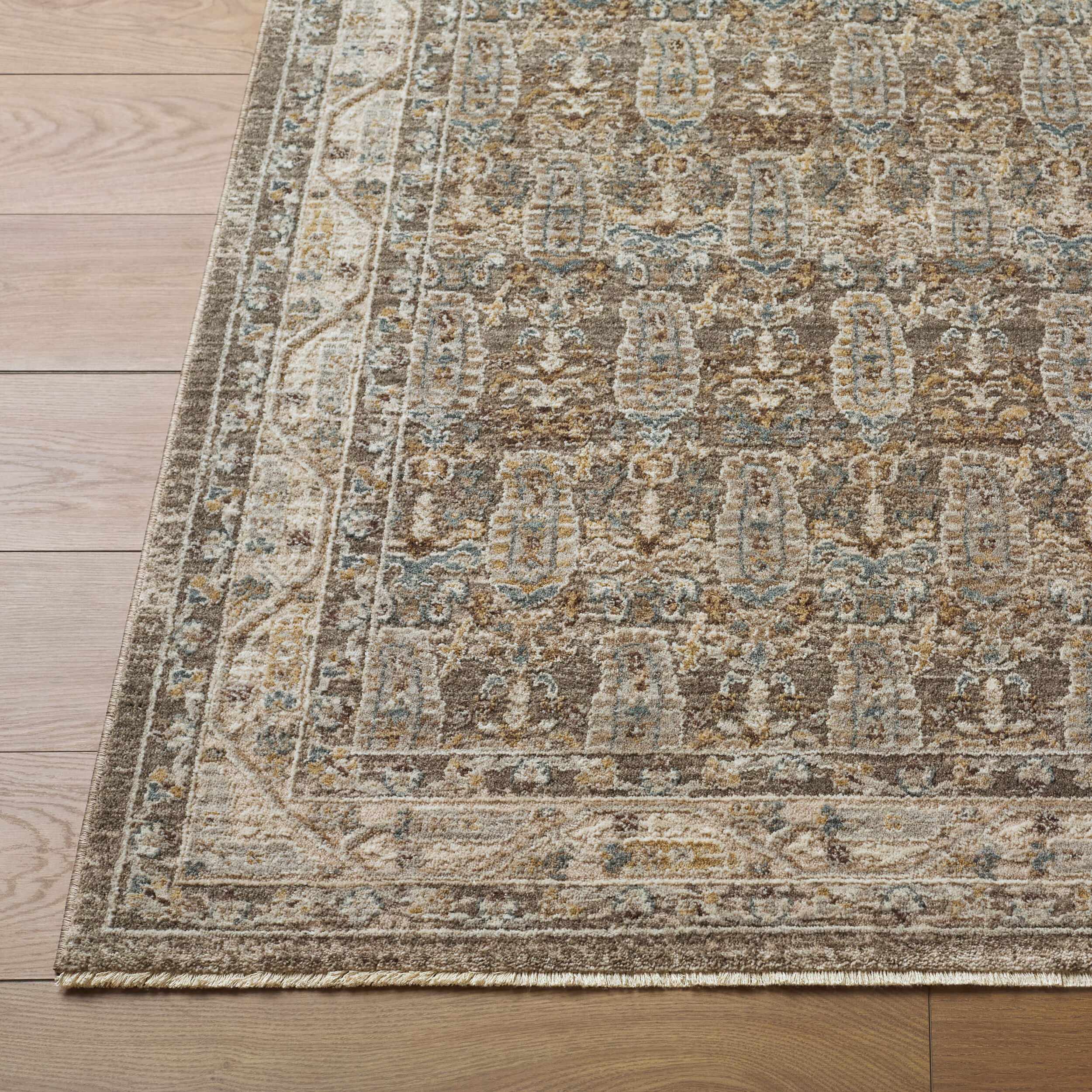 Jizu Charcoal Persian Area Rug