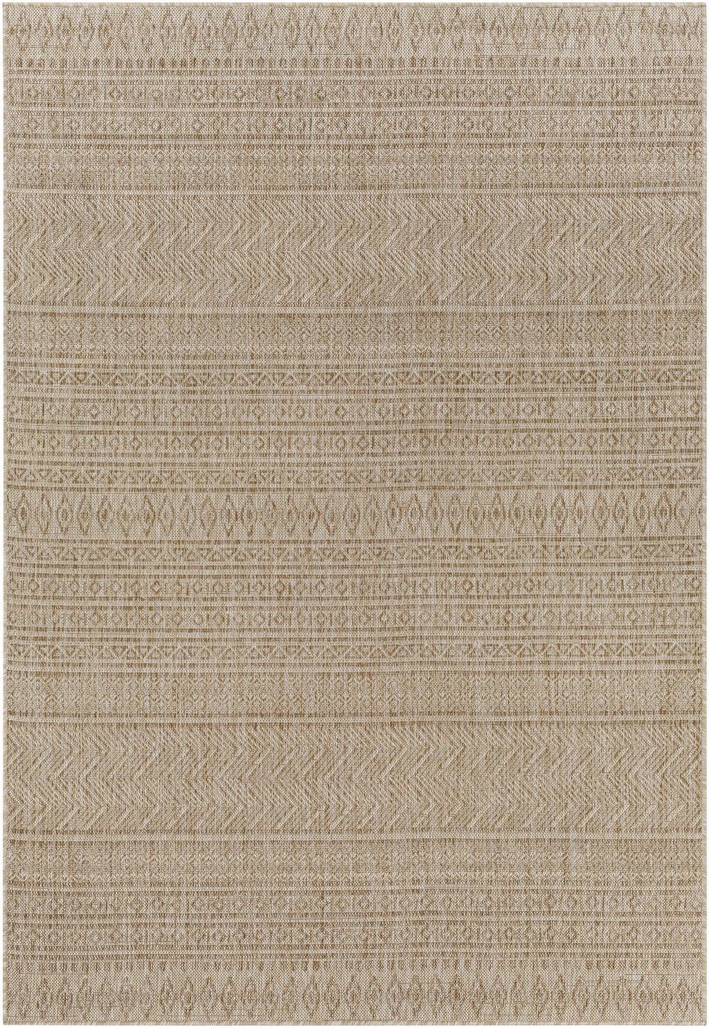 Madras Cream All Over Performance Outdoor Rug