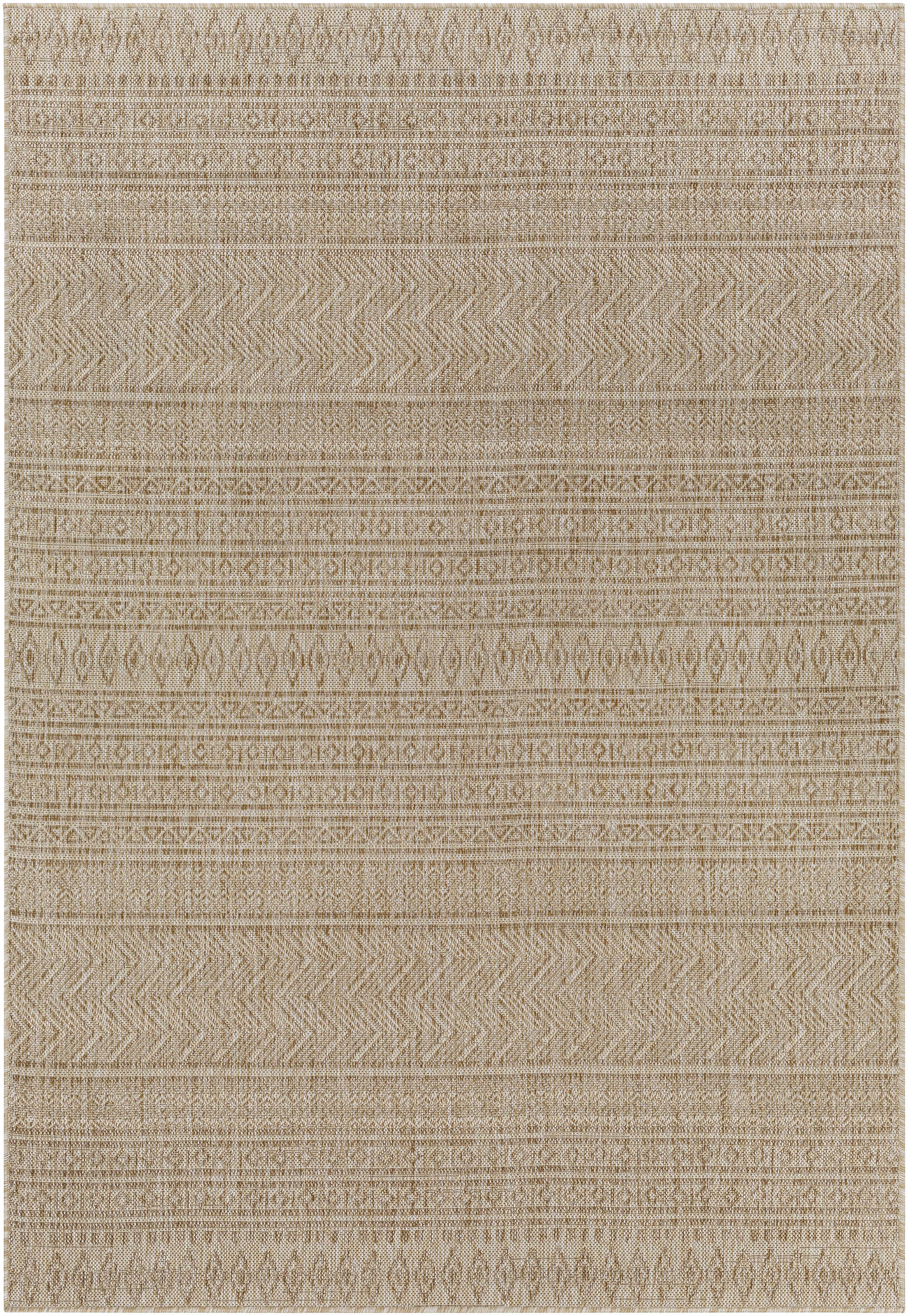 Madras Cream All Over Performance Outdoor Rug