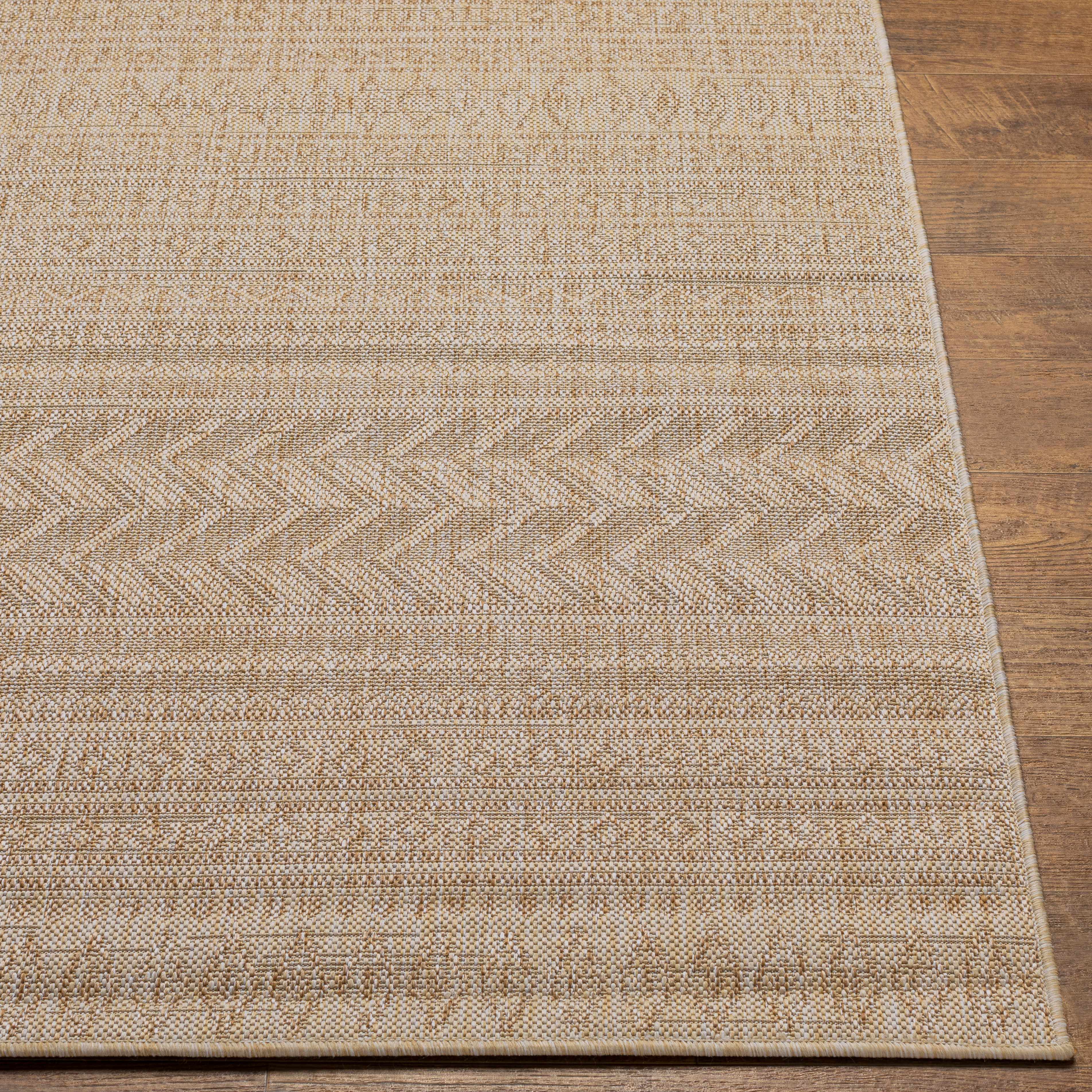 Madras Cream All Over Performance Outdoor Rug