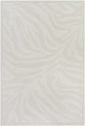 Benzonia 3D White Zebra Outdoor Rug