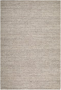 Nikie Taupe Abstract Hand Woven Wool Area Rug