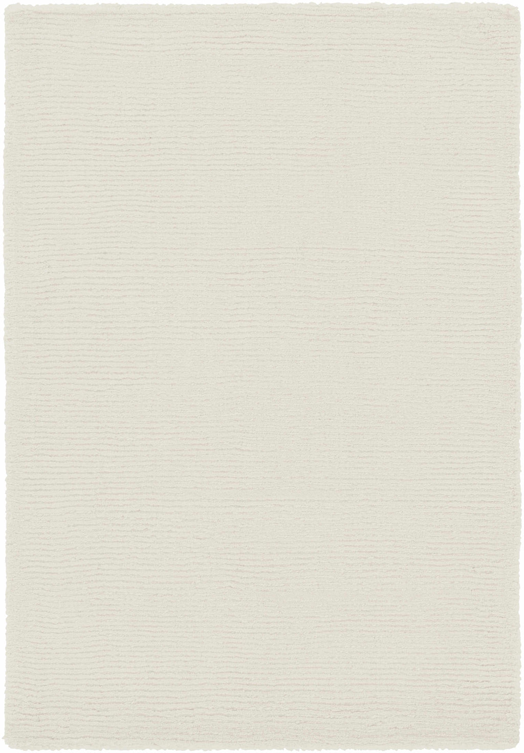 Brockton Solid Light Beige Wool Rug
