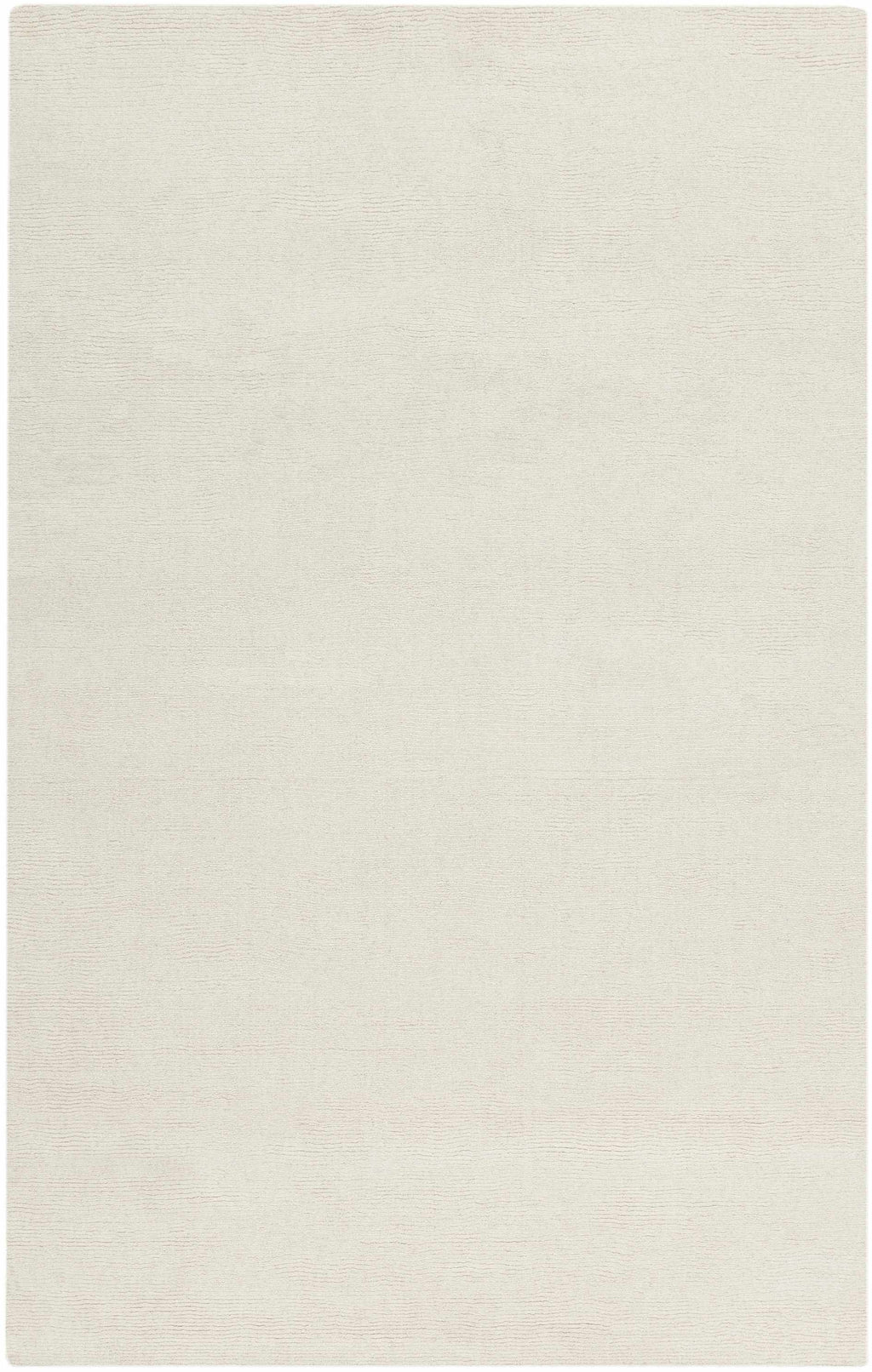 Brockton Solid Light Beige Wool Rug