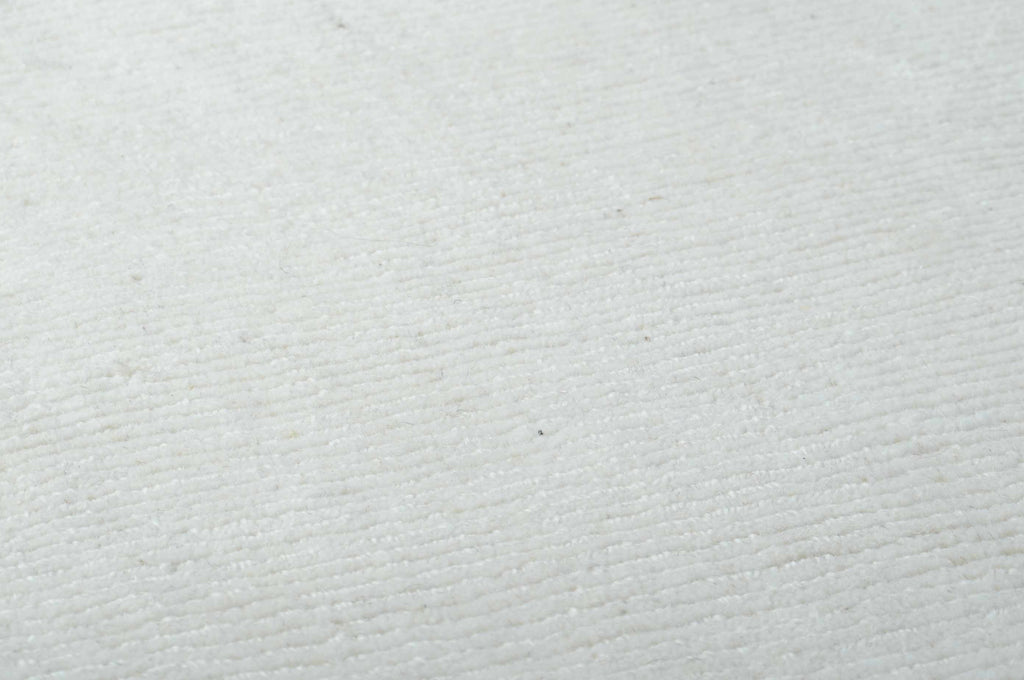 Brockton Solid Light Beige Wool Rug