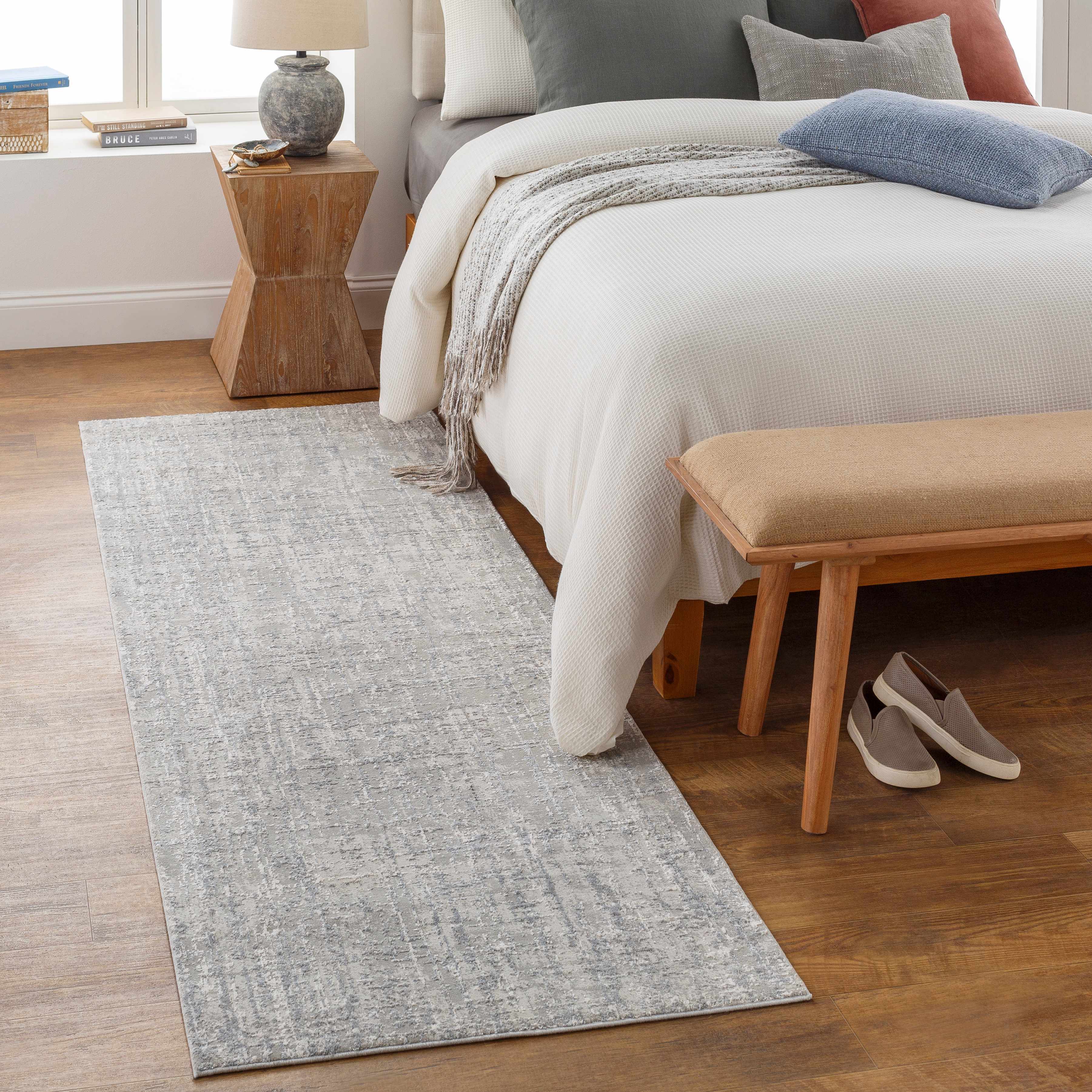 Cozahome Faux Silk Rug