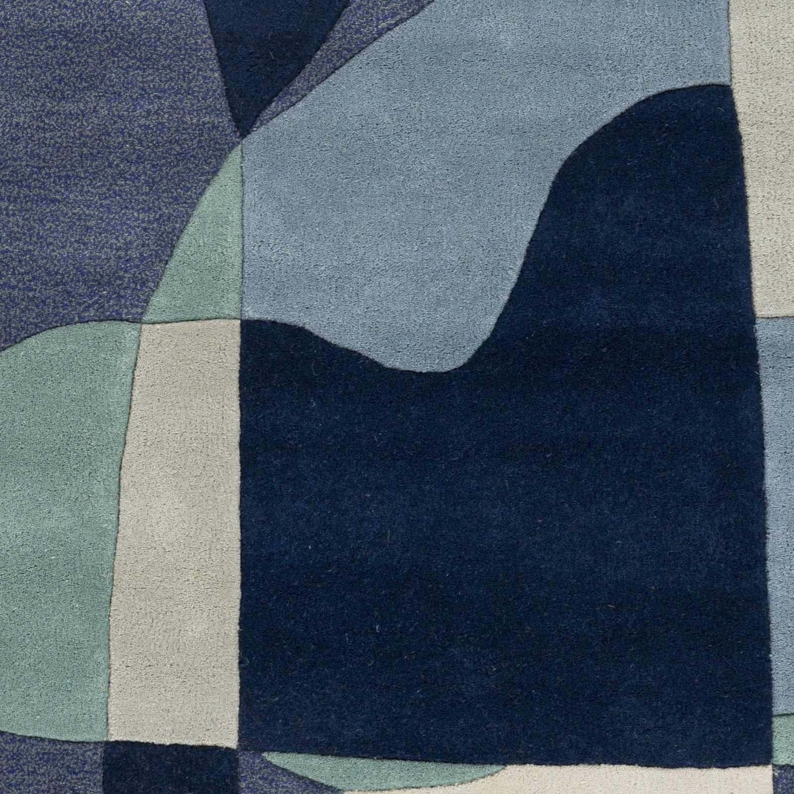 Crawfordsville Modern Hand Tufted Wool Rug