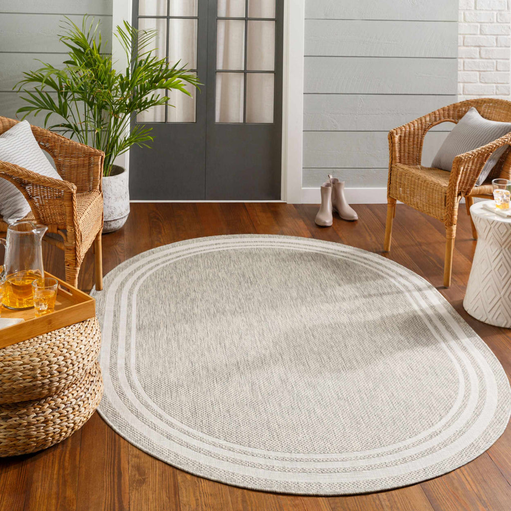 Burradoo Bordered Outdoor Area Rug