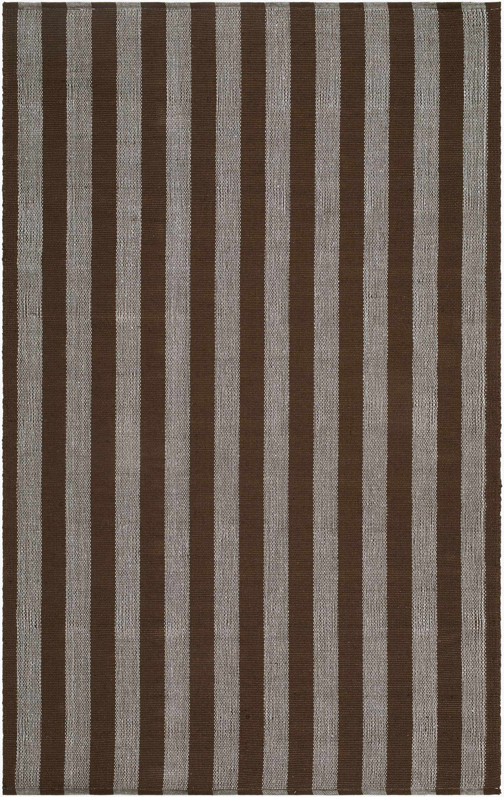 Carpeneto Brown Striped Outdoor Area Rug