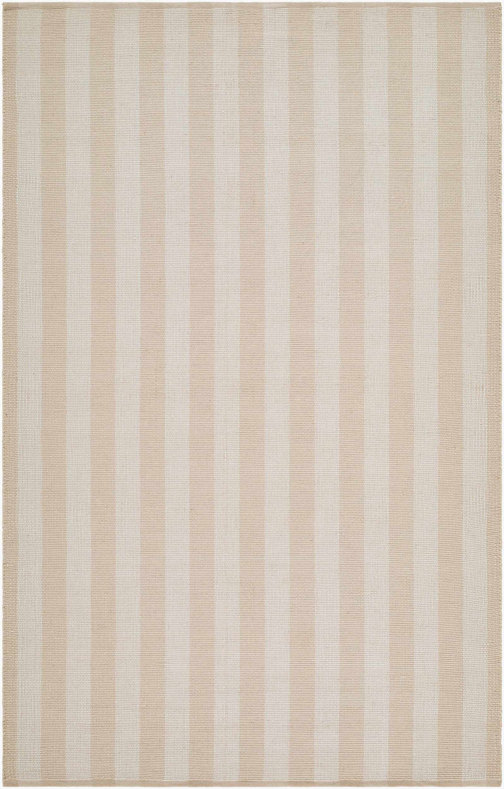 Carpeneto Beige Striped Outdoor Area Rug