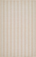 Carpeneto Beige Striped Outdoor Area Rug