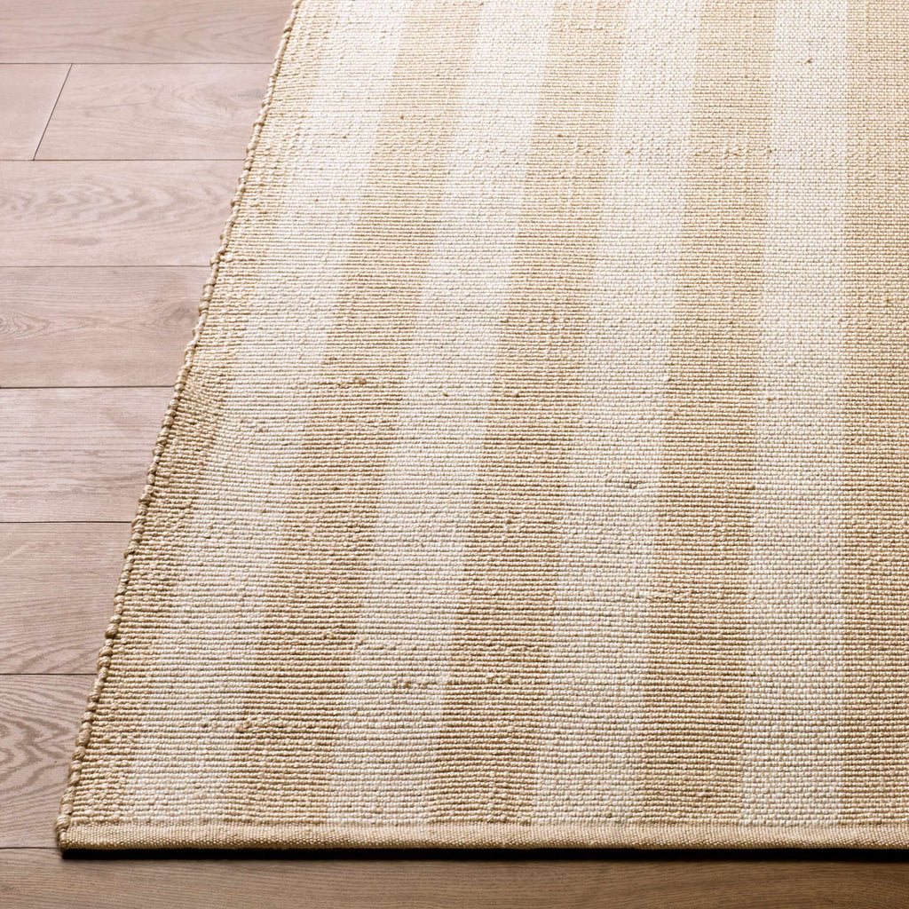 Carpeneto Beige Striped Outdoor Area Rug