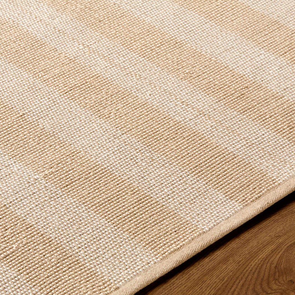 Carpeneto Beige Striped Outdoor Area Rug