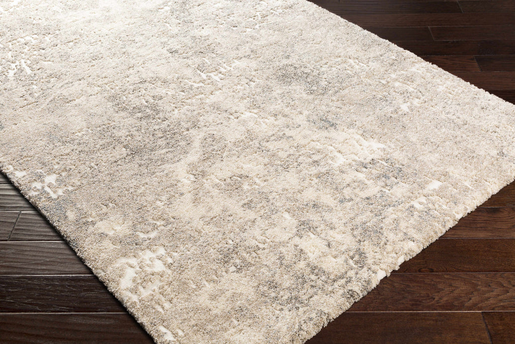 Holtsville Abstract Ivory Thick Rug