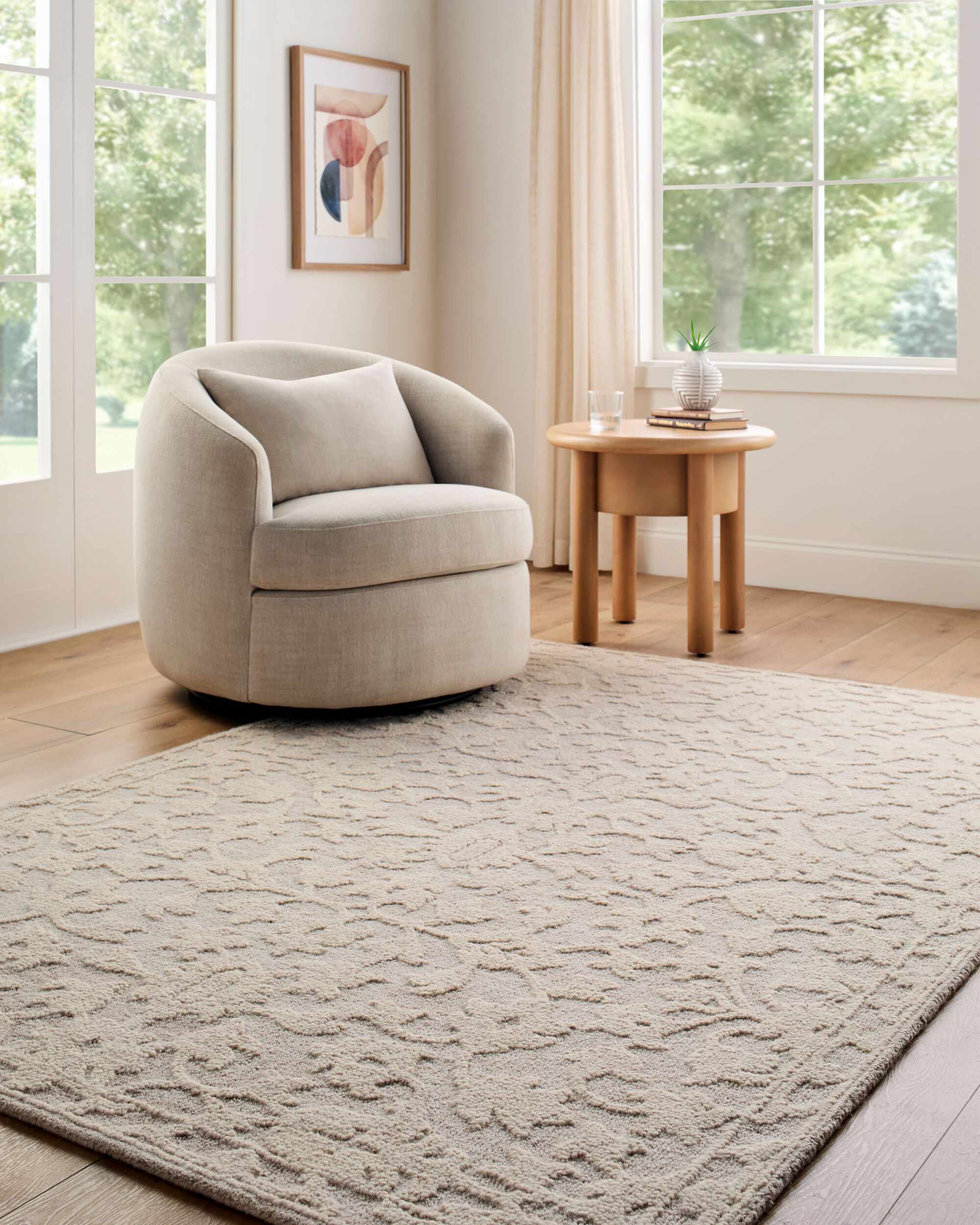 Hiromi Cugydu Traditional Handmade Area Rug