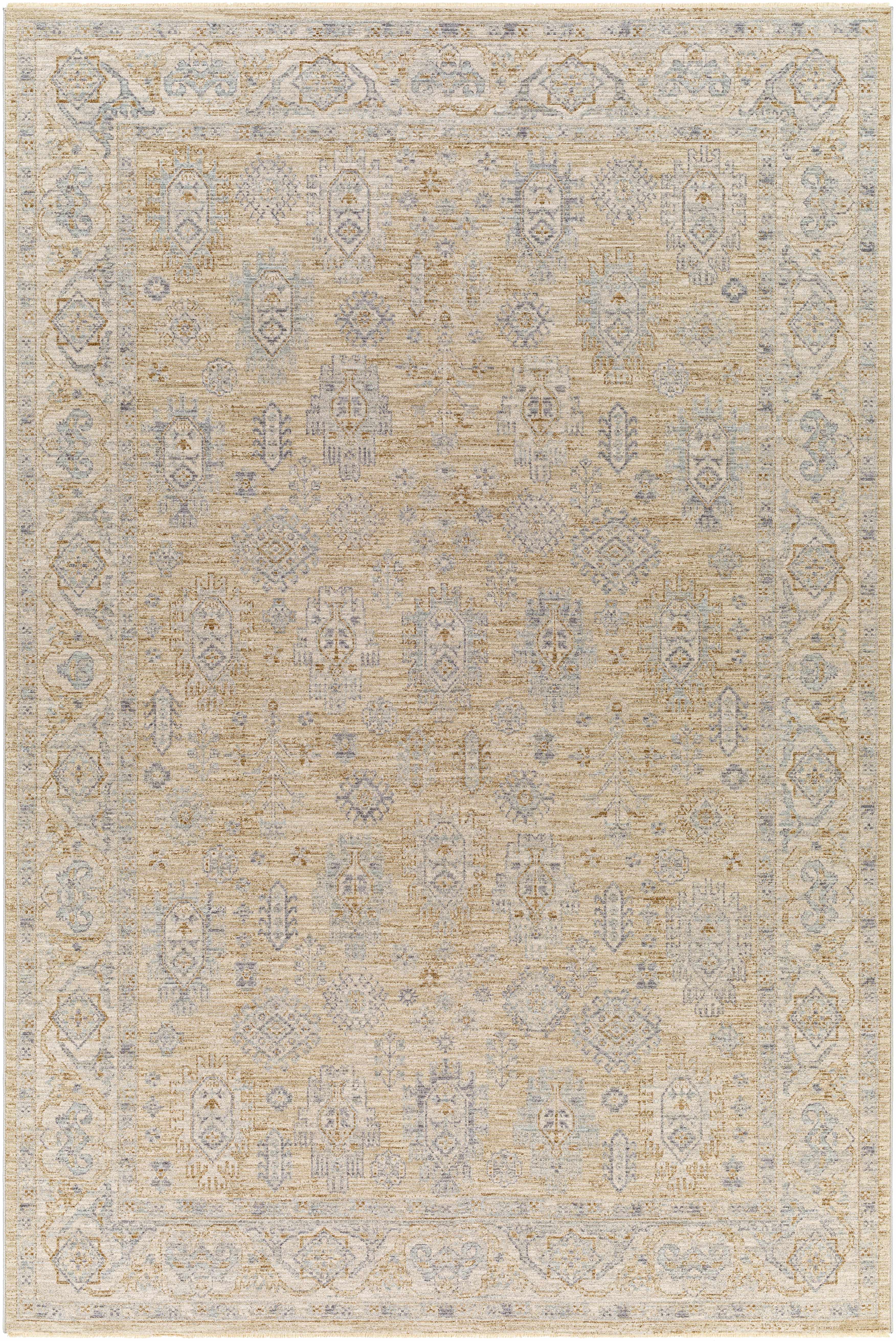 Coby Cream Avant Garde Thick Luxe Area Rug
