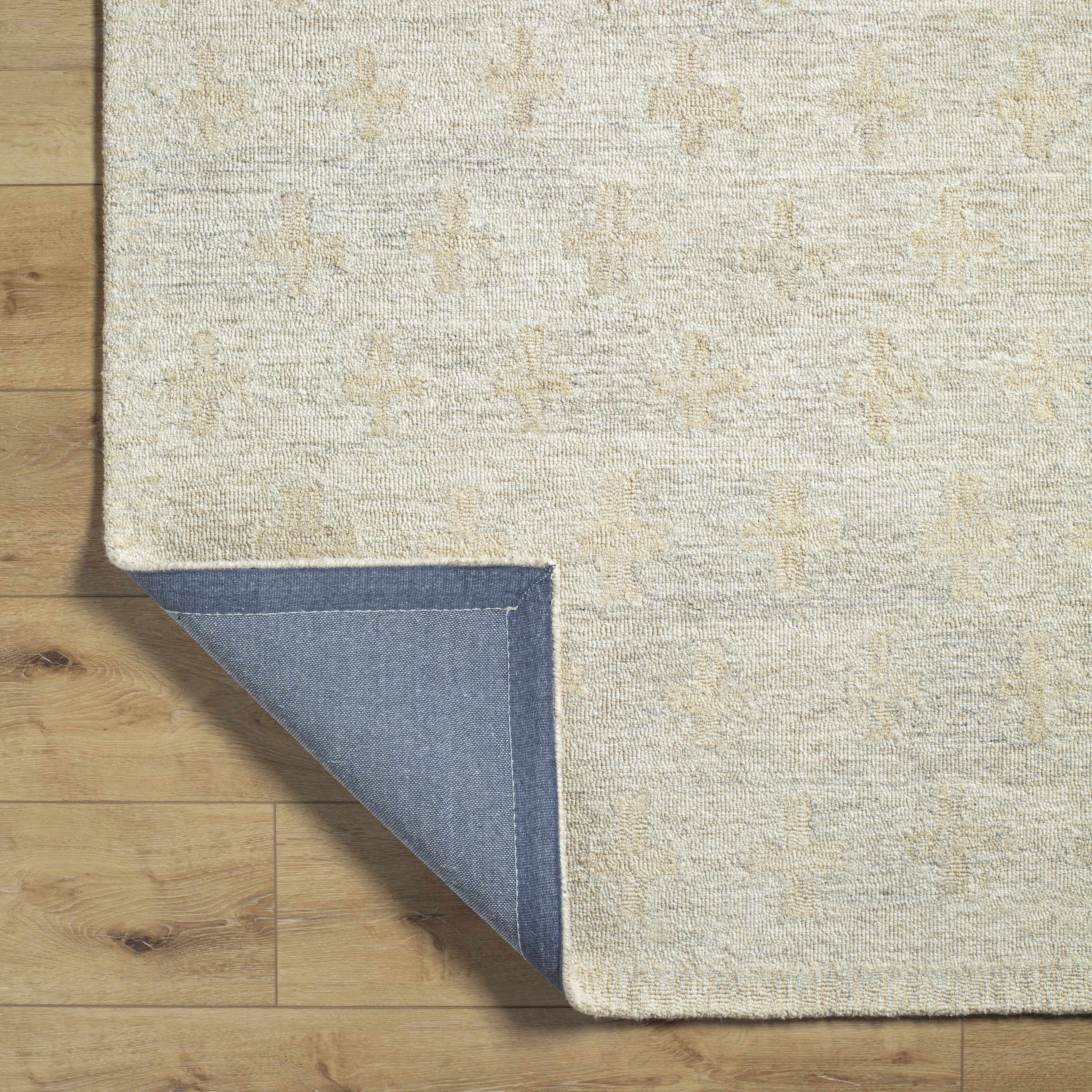 Lotta Peach Modern Wool Area Rug