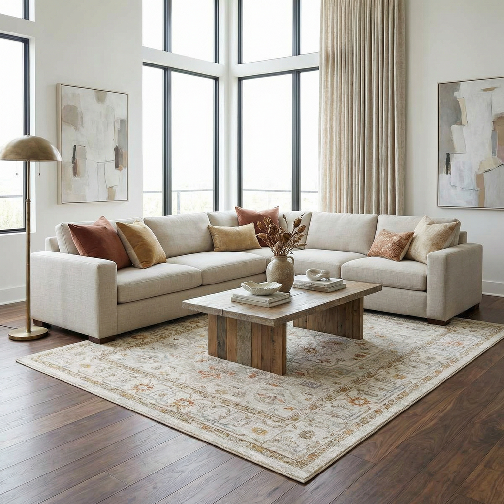 Dieppe Thick Luxe Statement Rug