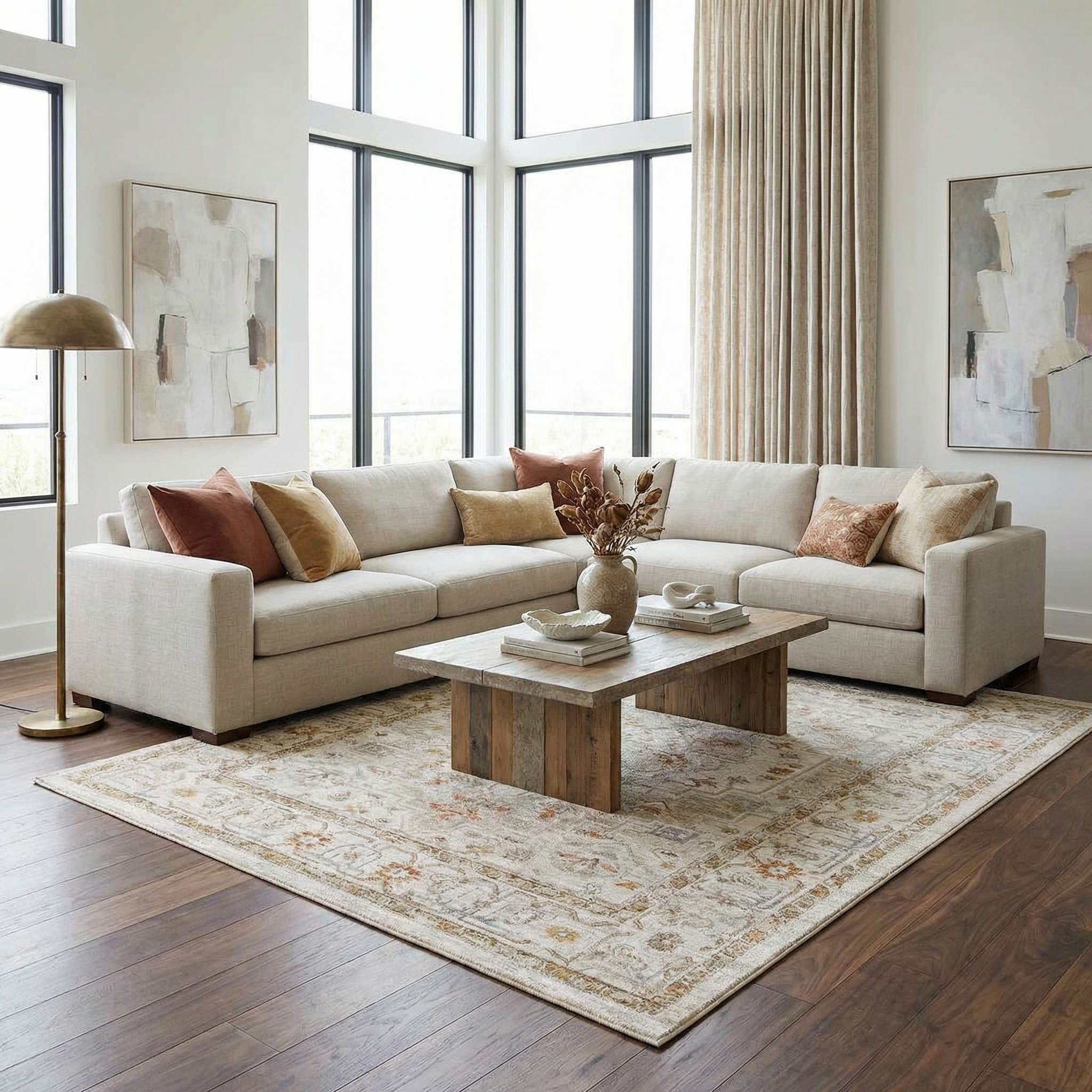 Dieppe Thick Luxe Statement Rug