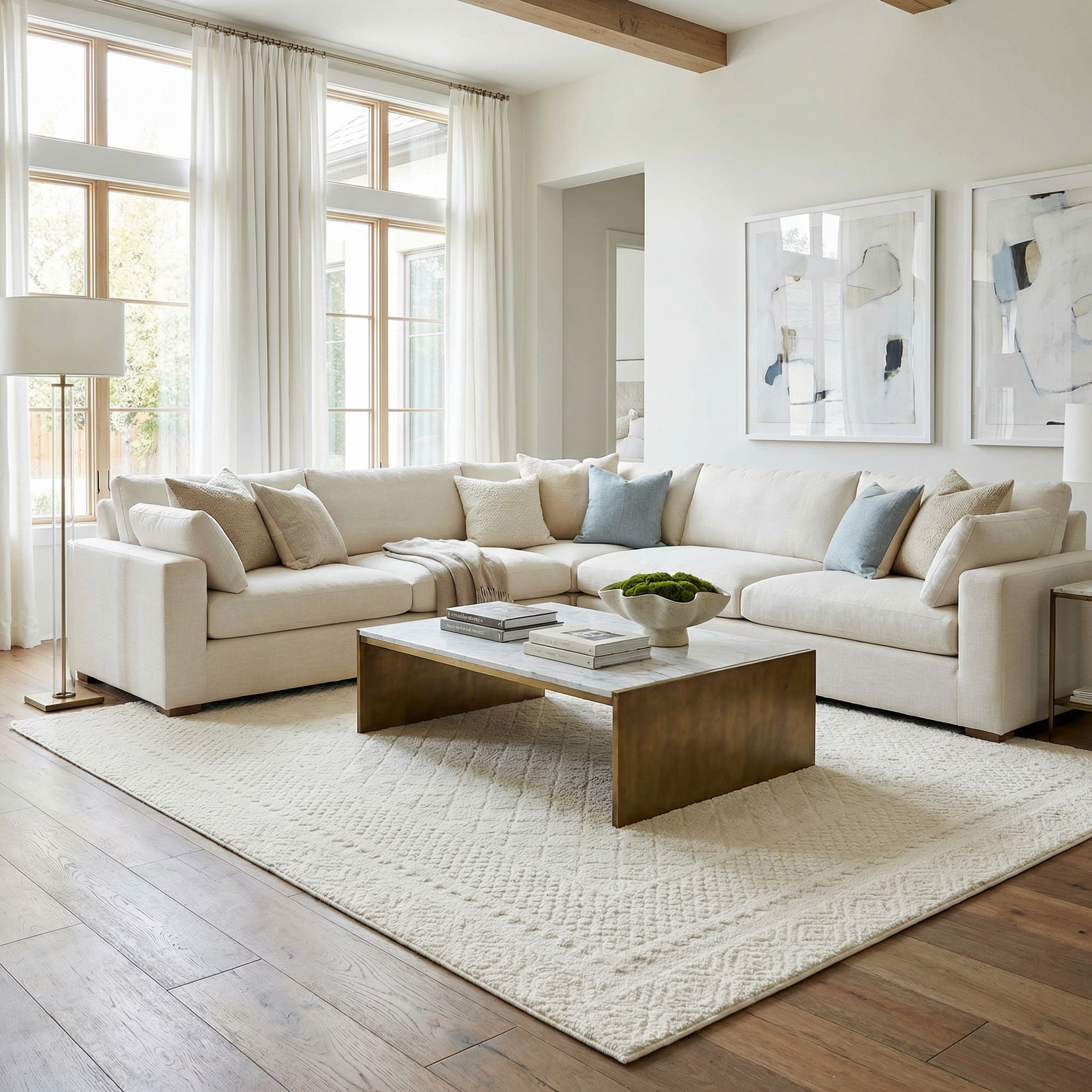 Julio Ivory Area Rug