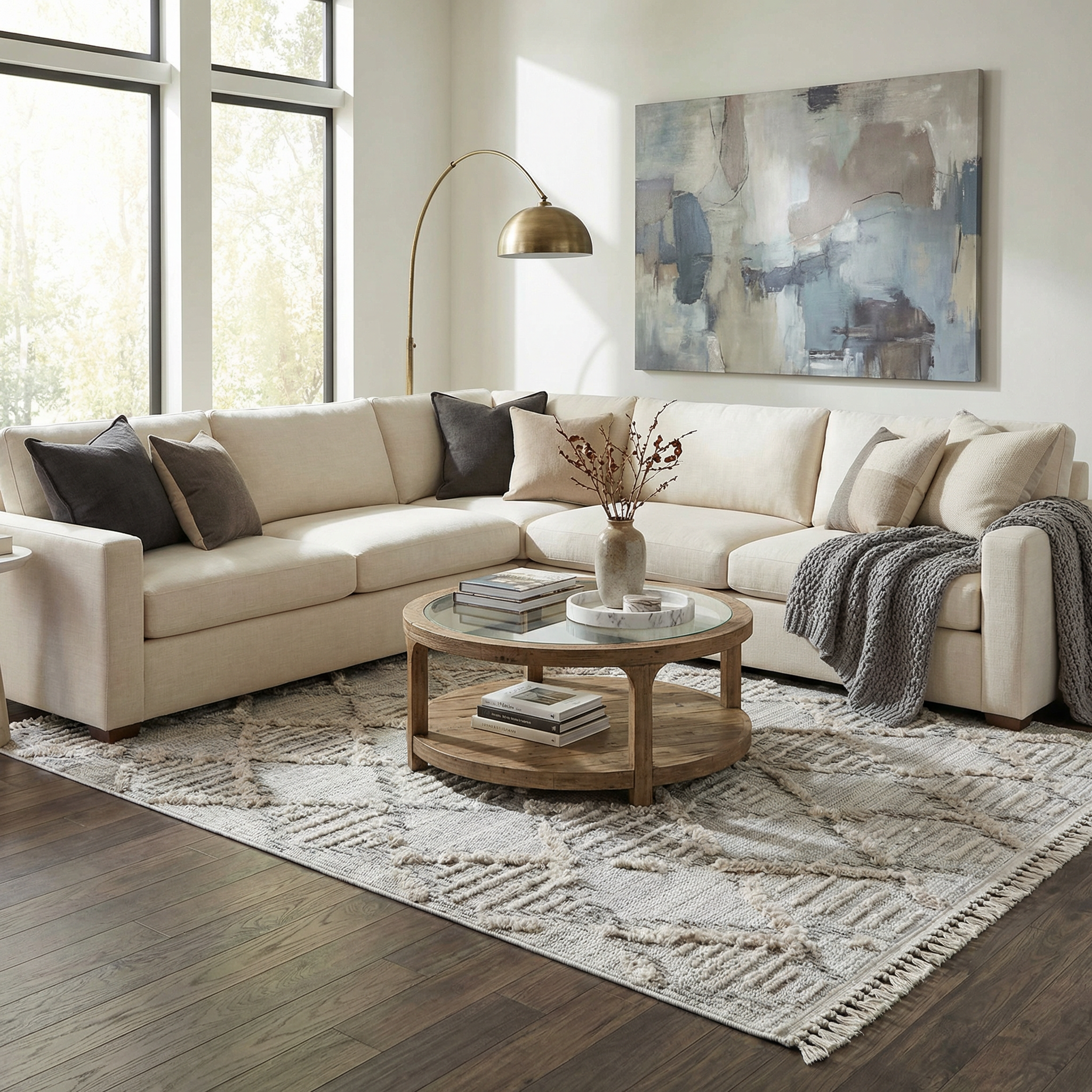 Bogtong High-Low Rustic Rug