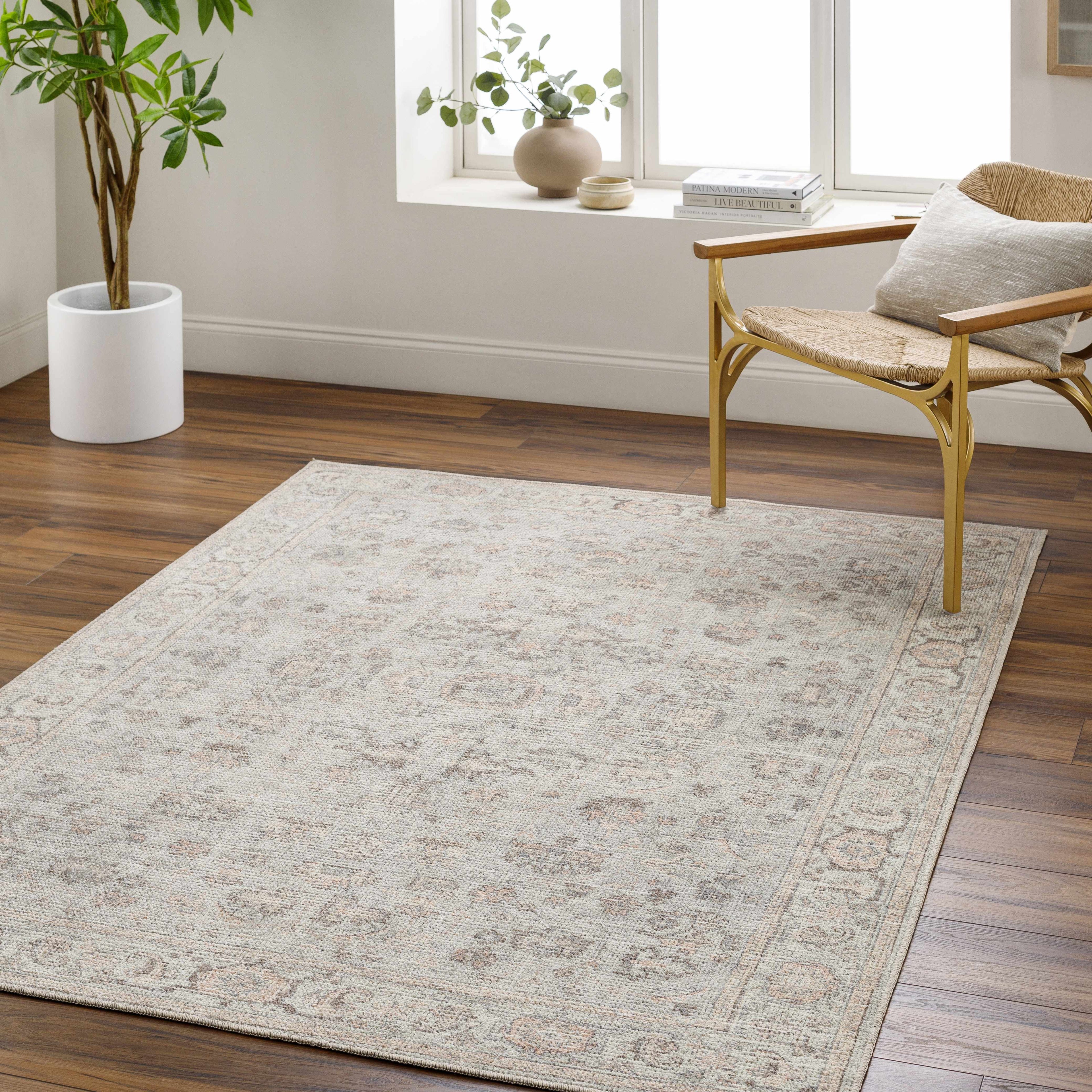 Livabliss x Our PNW Home Olympic Damask Light Blue Rug