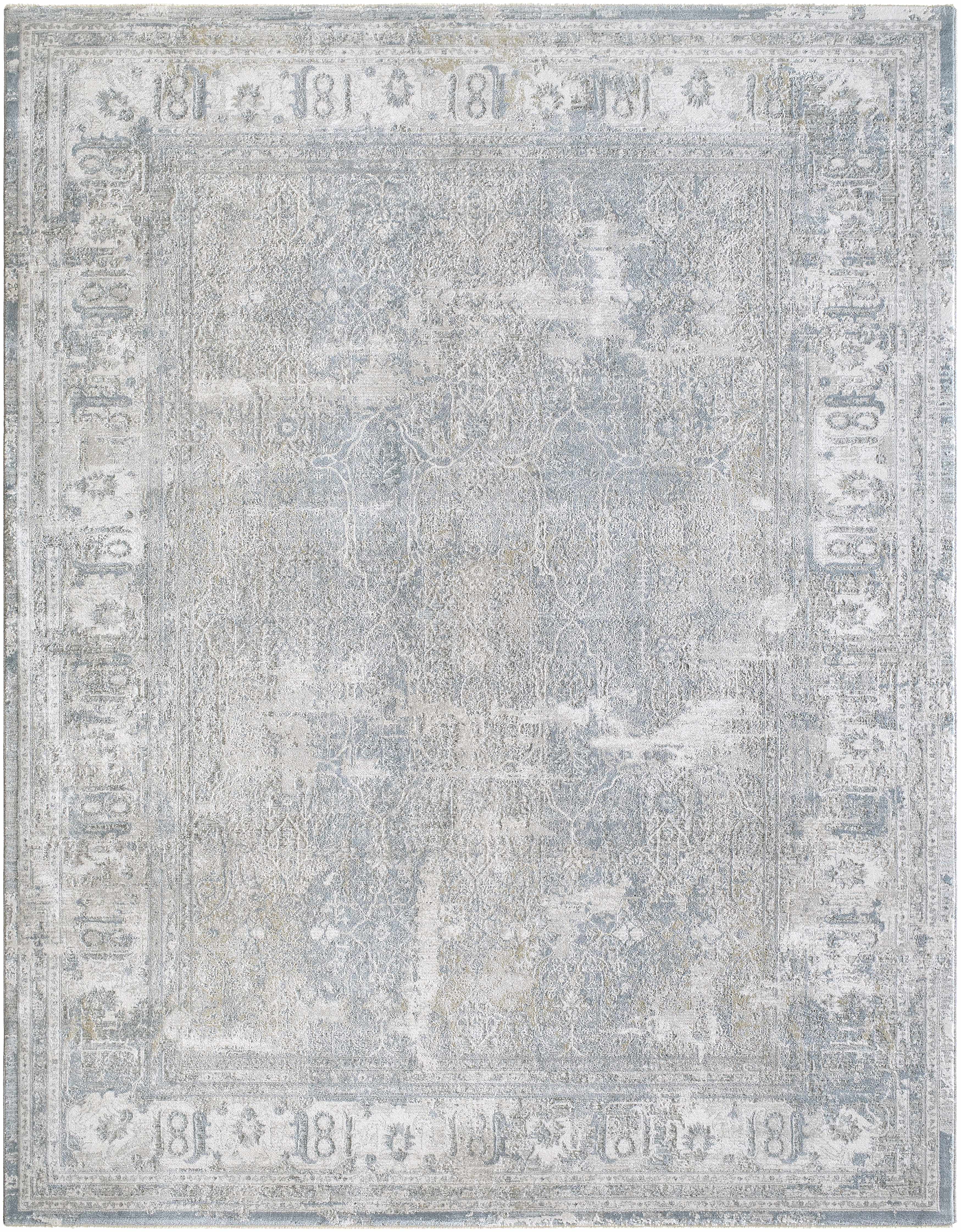 Pryce Blue Gray Thick Luxe Boutique Rug