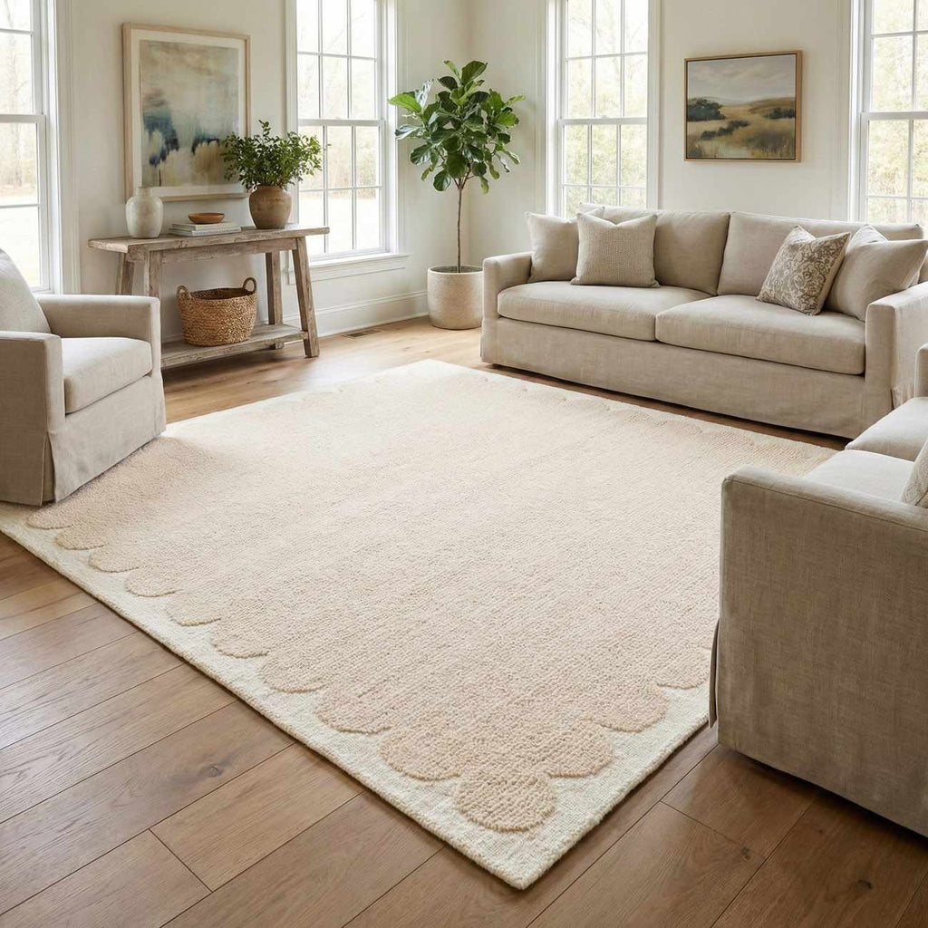 Lytufa Modern Art Deco Handmade Area Rug