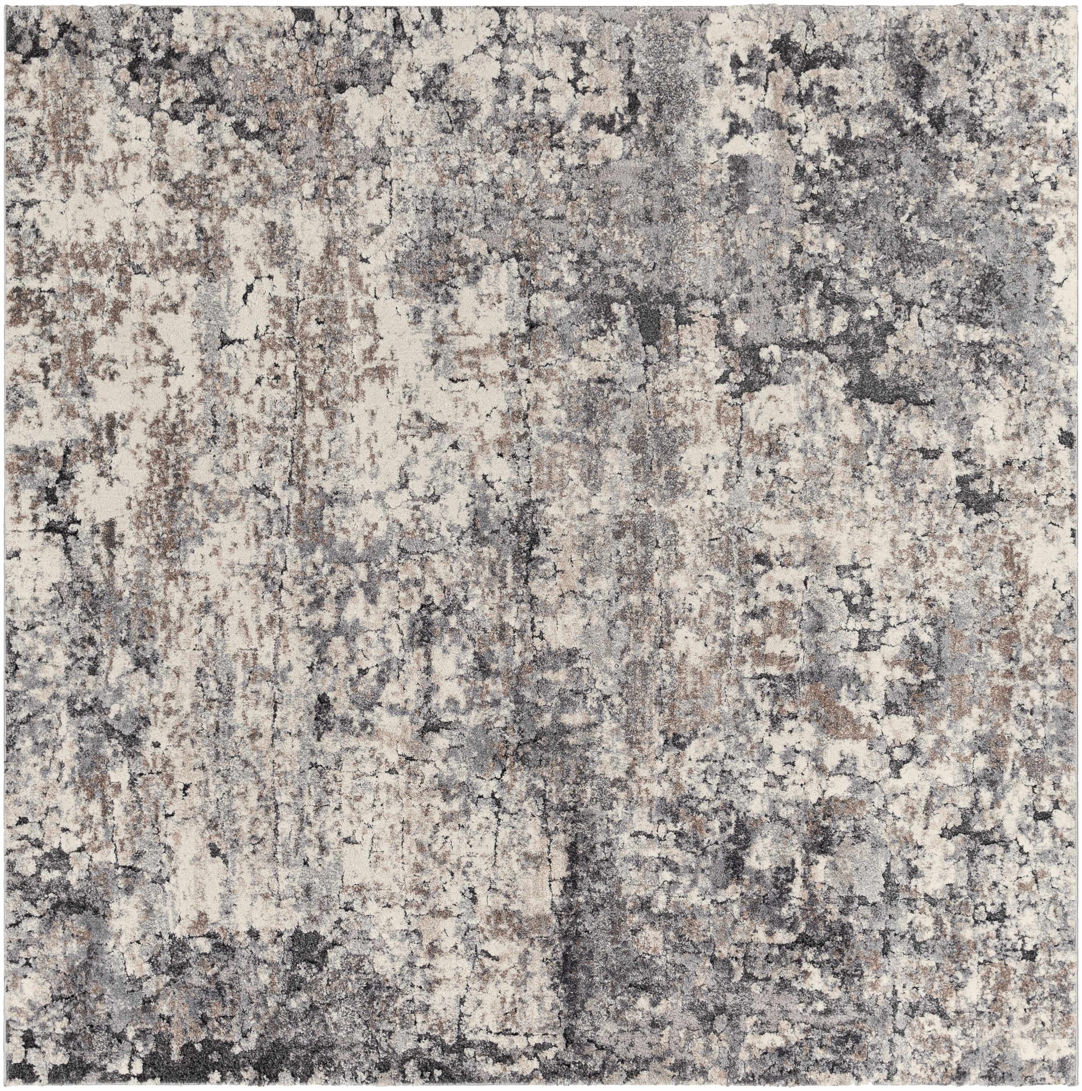 Satsop Rock Pattern Thick Rug