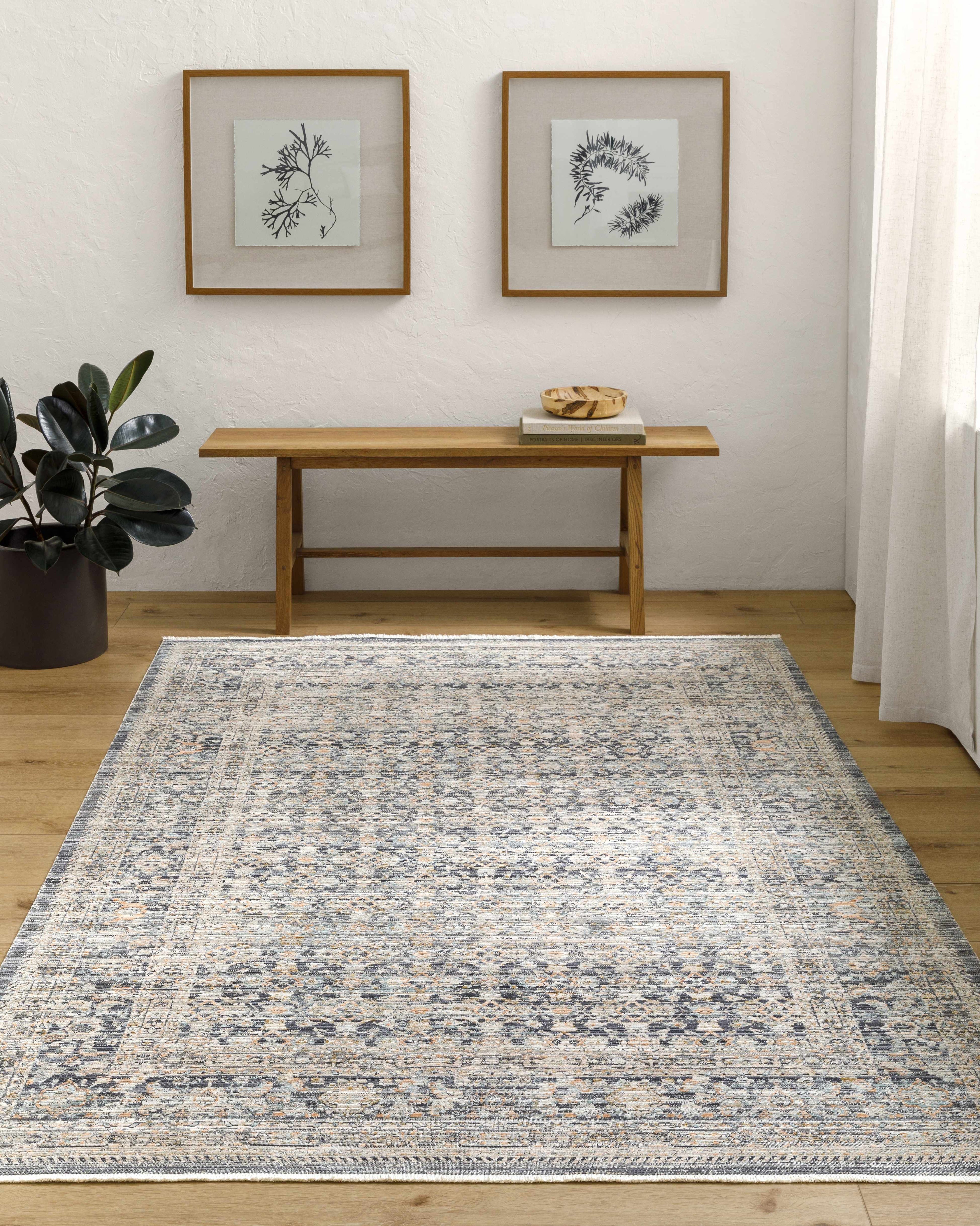 Margaret Outdoor Machine Woven Becki Owens x LIVABLISS BOMG-2308 Washable Area Rug