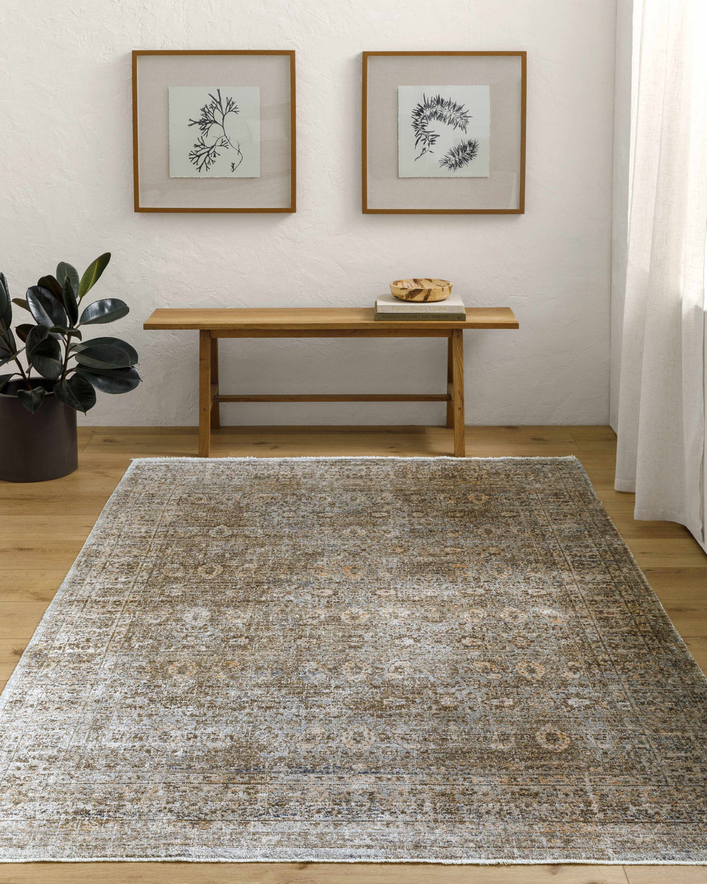 Margaret Outdoor Machine Woven Becki Owens x LIVABLISS BOMG-2304 Washable Area Rug