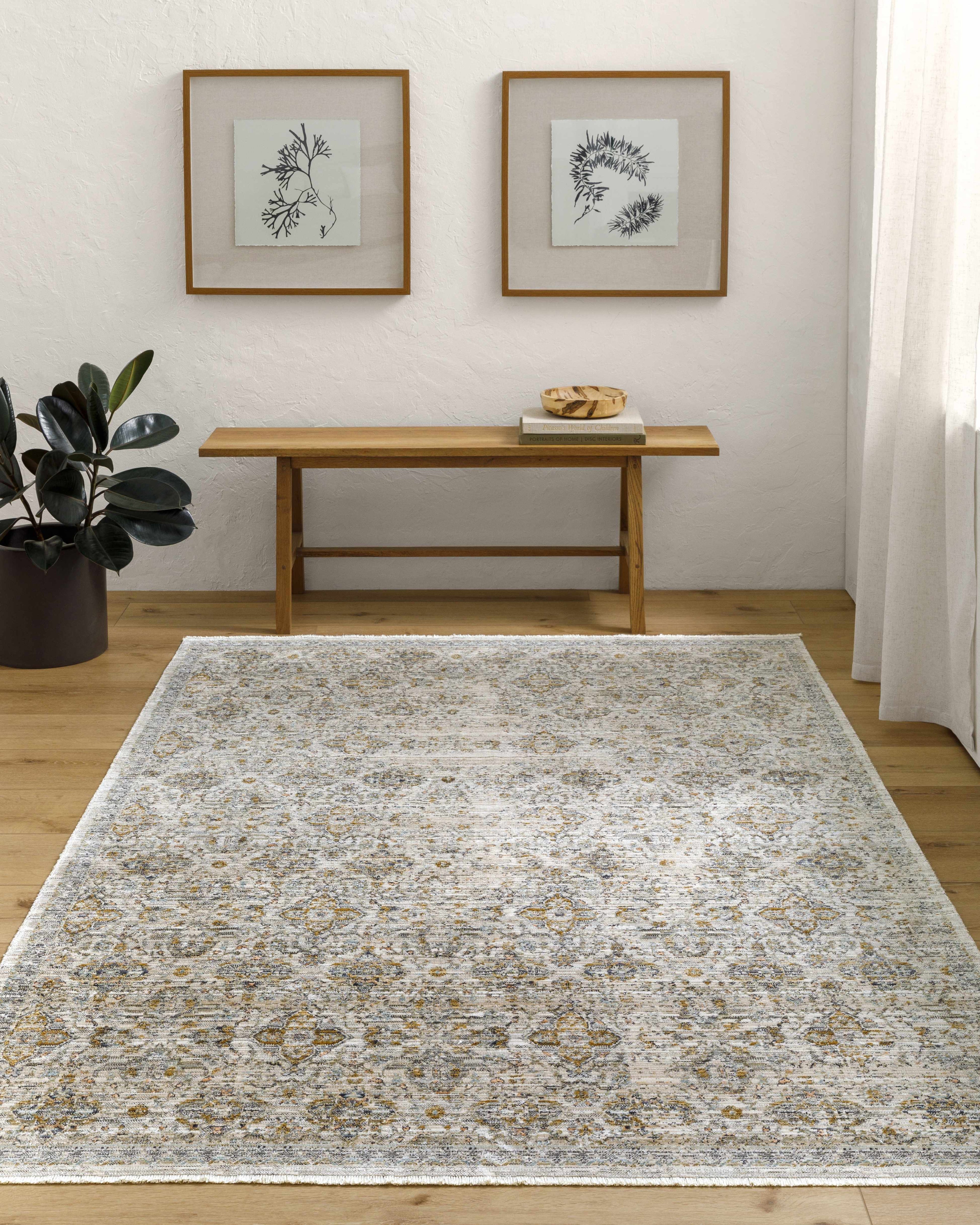 Ren Outdoor Machine Woven Becki Owens x LIVABLISS BOMG-2306 Washable Area Rug